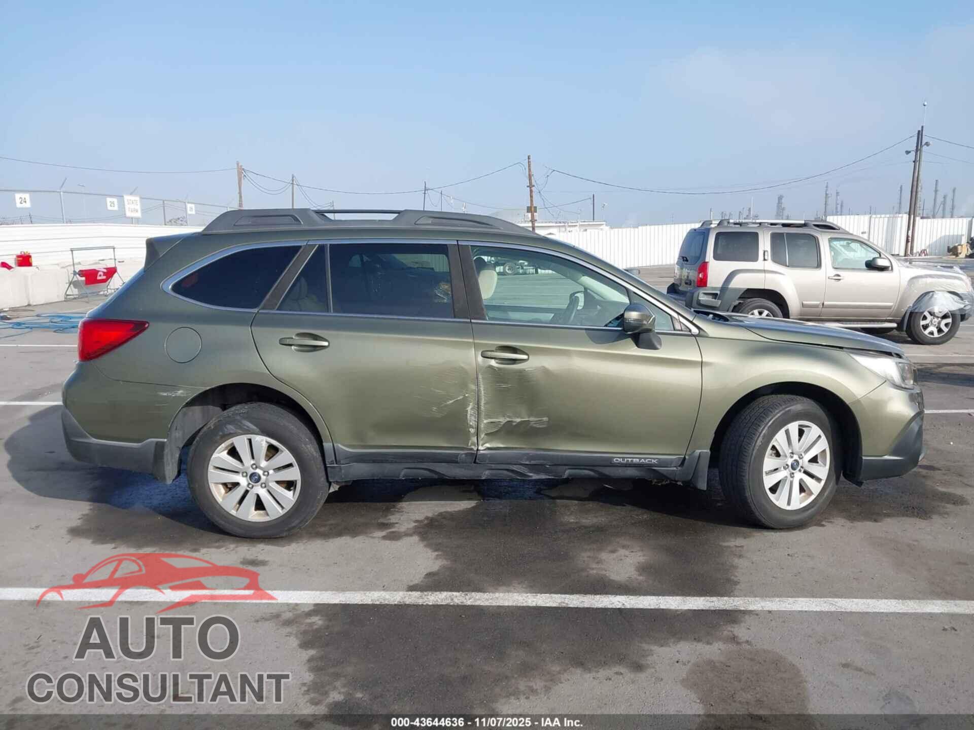 SUBARU OUTBACK 2018 - 4S4BSAFC5J3281265