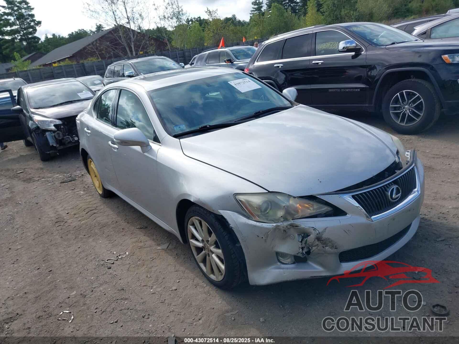 LEXUS IS 250 2009 - JTHCK262192028546