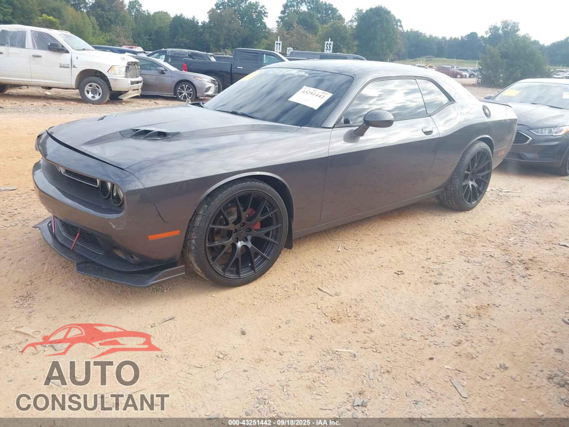 DODGE CHALLENGER 2015 - 2C3CDZAG6FH821338
