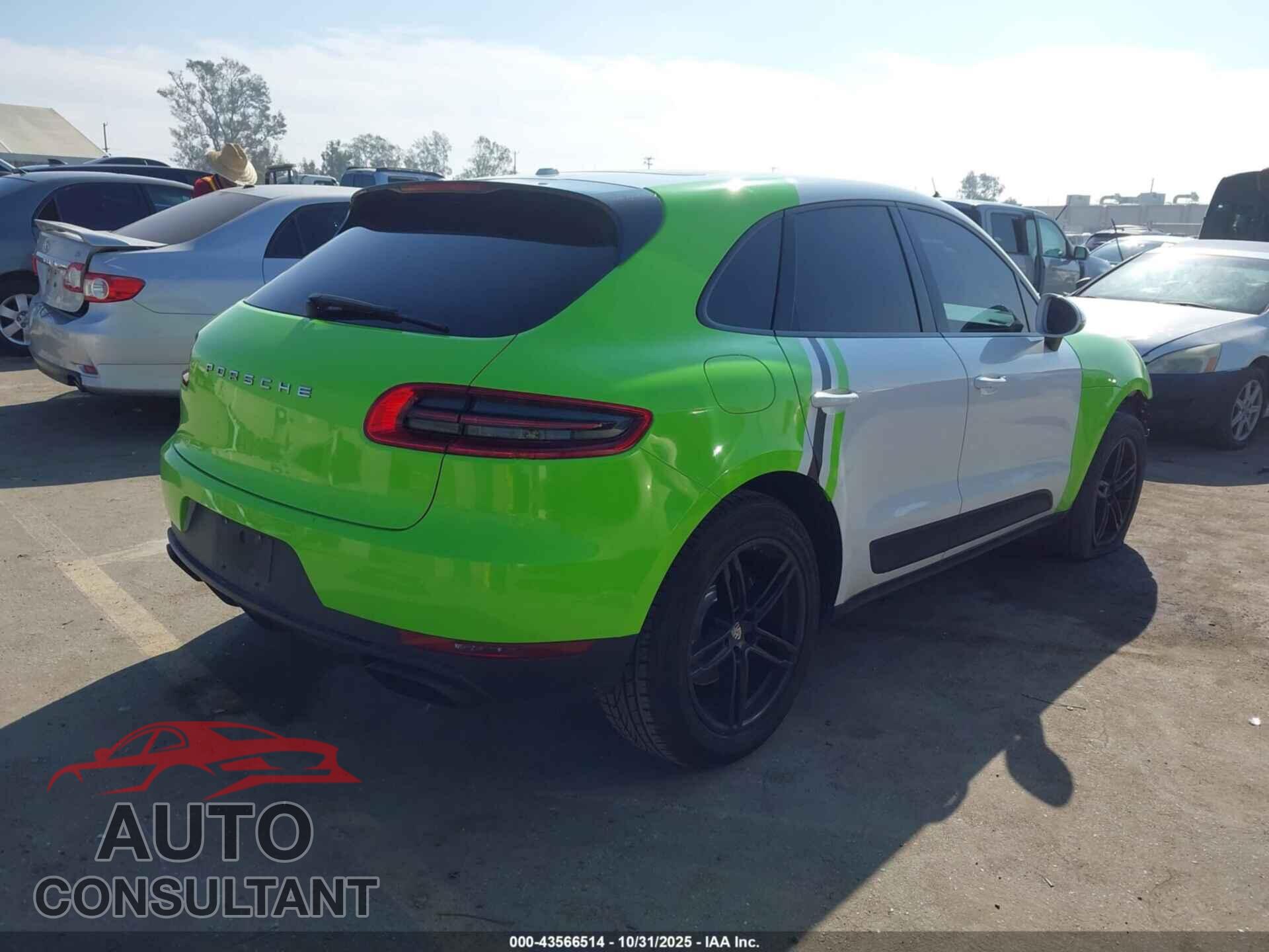 PORSCHE MACAN 2017 - WP1AA2A55HLB00806