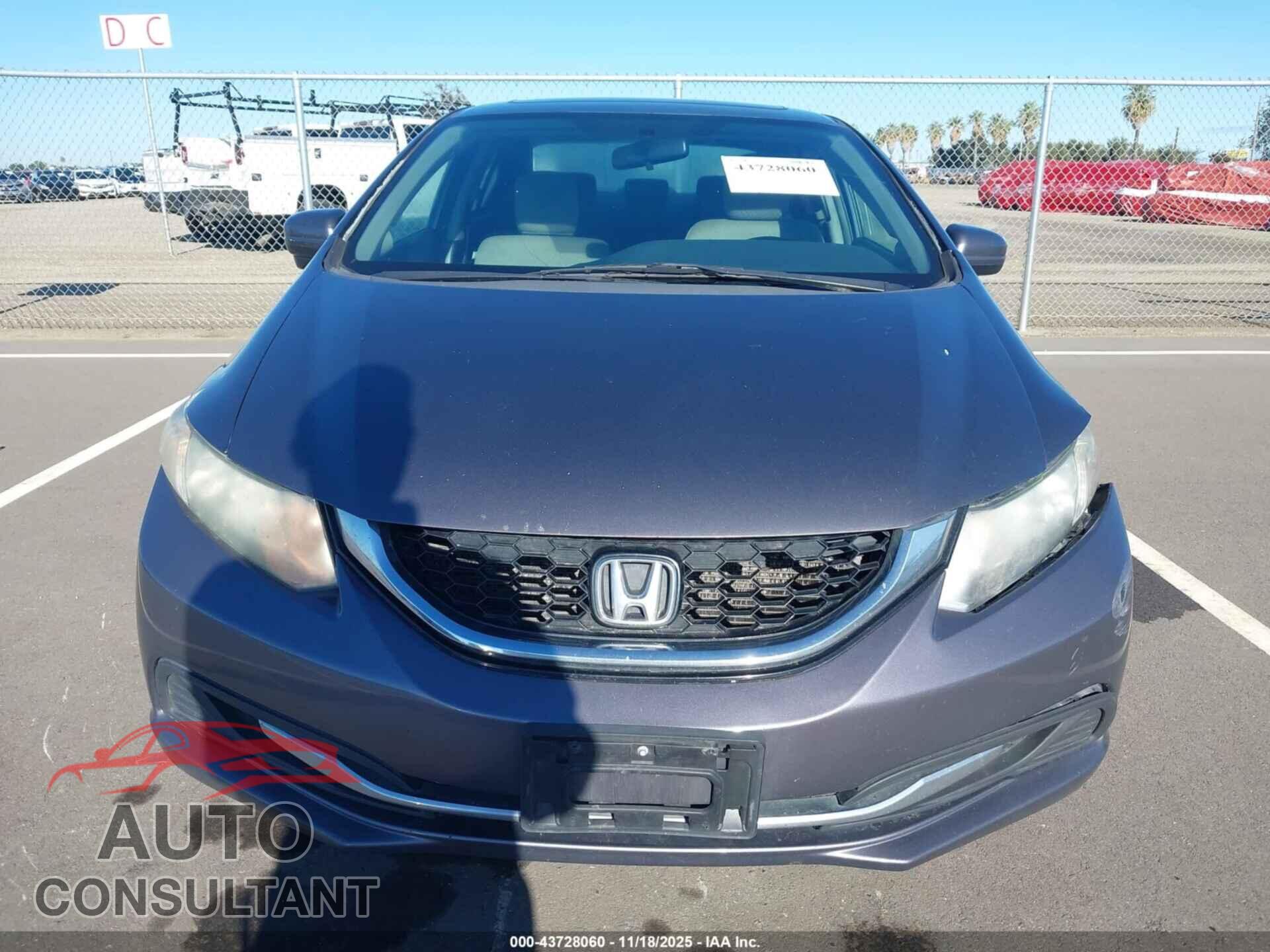 HONDA CIVIC 2014 - 19XFB2F8XEE258747