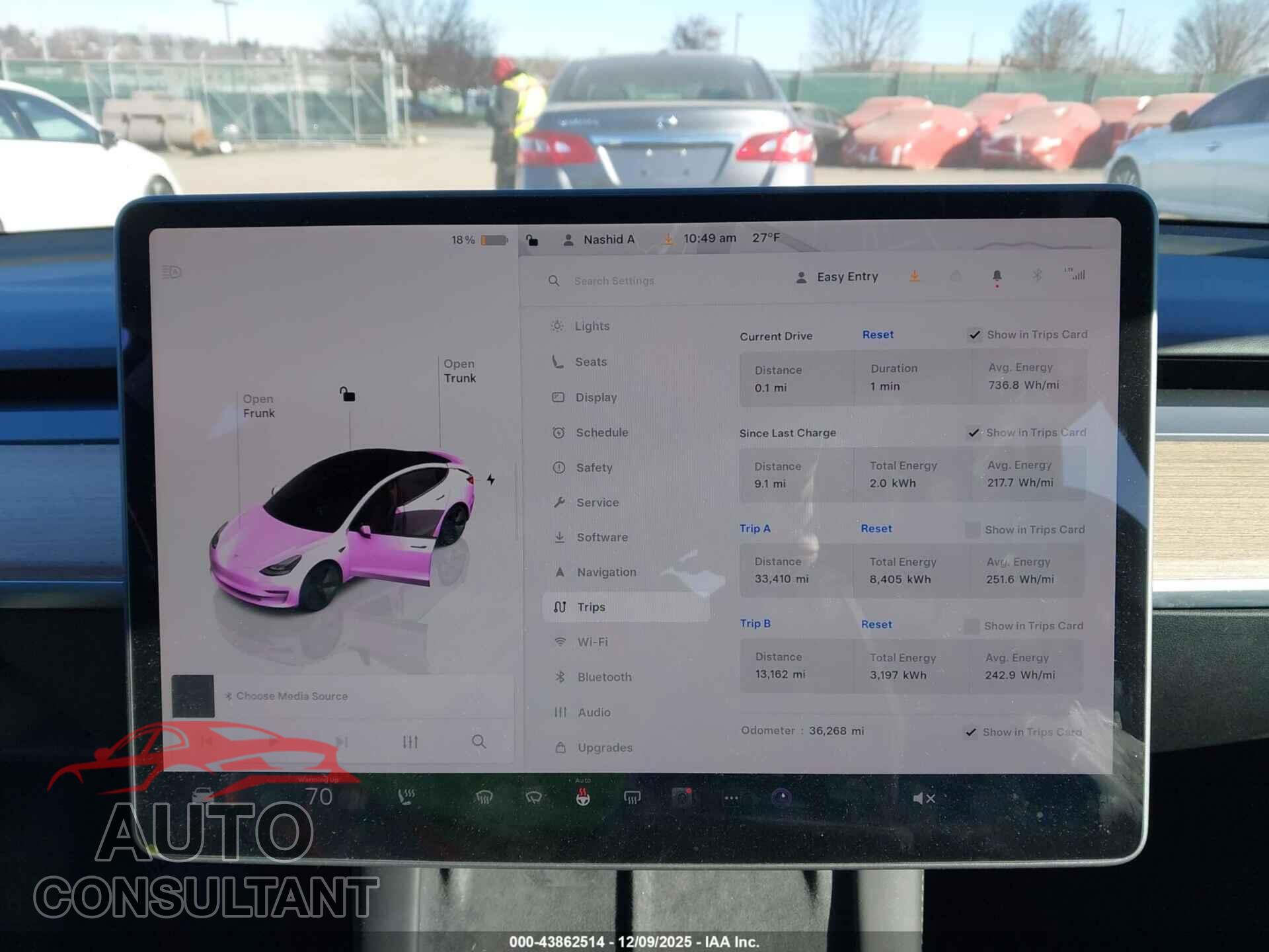 TESLA MODEL 3 2023 - 5YJ3E1EA6PF699412