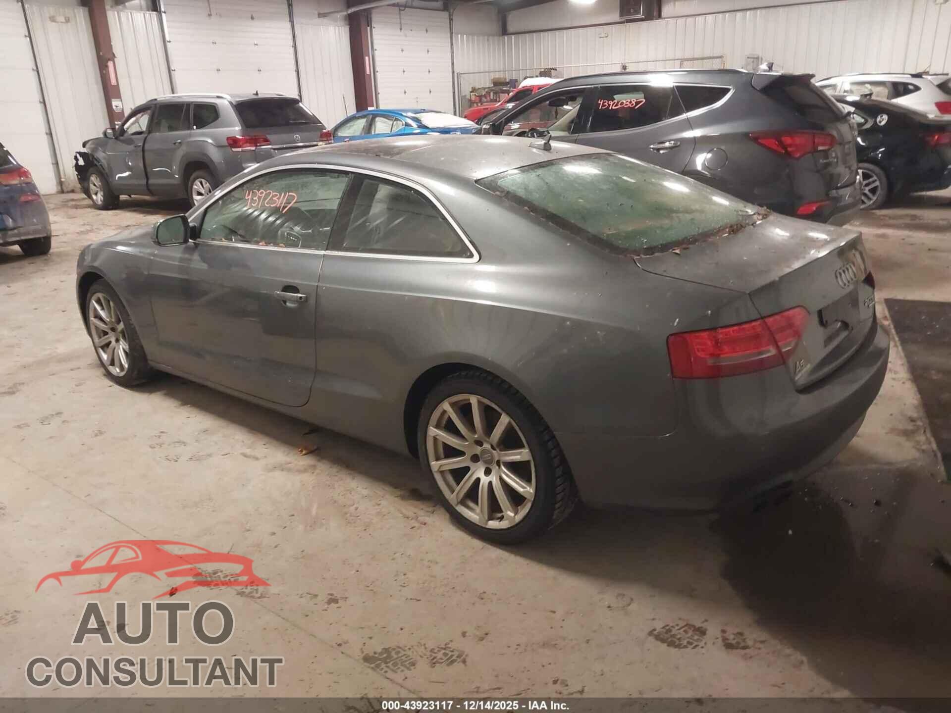 AUDI A5 2012 - WAULFAFR4CA035546