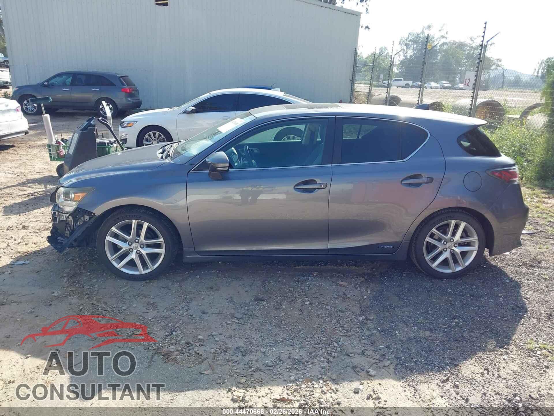 LEXUS CT 200H 2014 - JTHKD5BH8E2186605