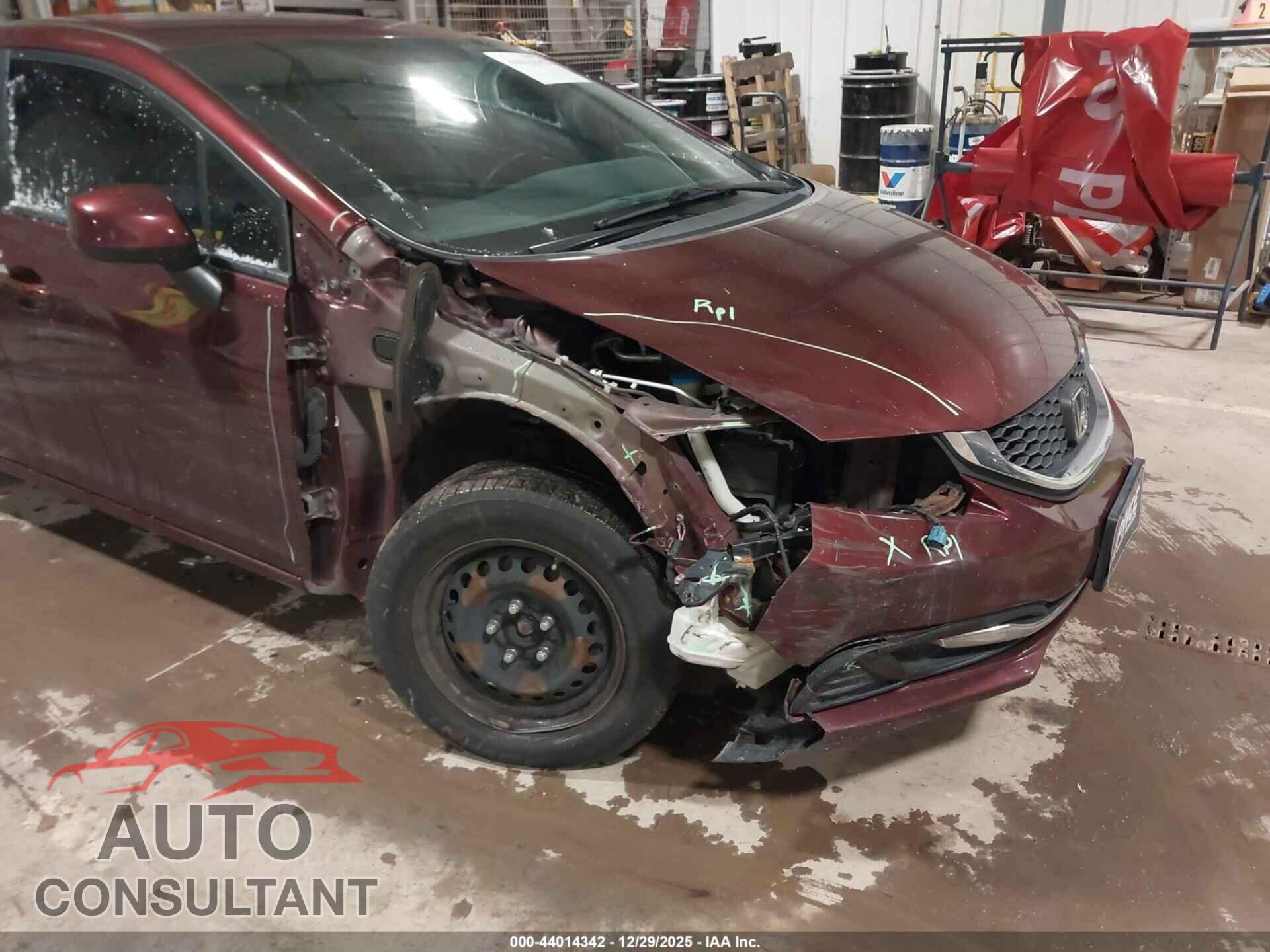 HONDA CIVIC 2013 - 19XFB2F5XDE002774