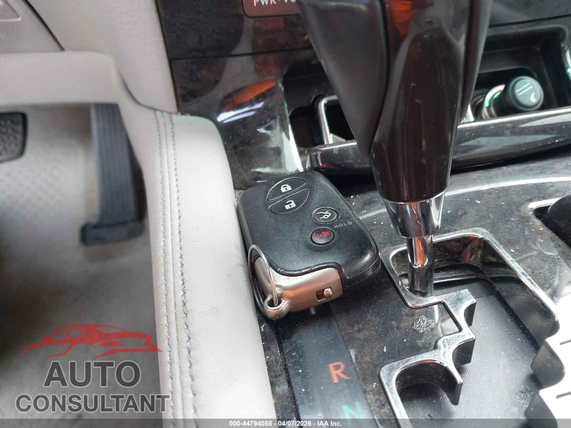 LEXUS LS 460 2012 - JTHBL5EF2C5111939