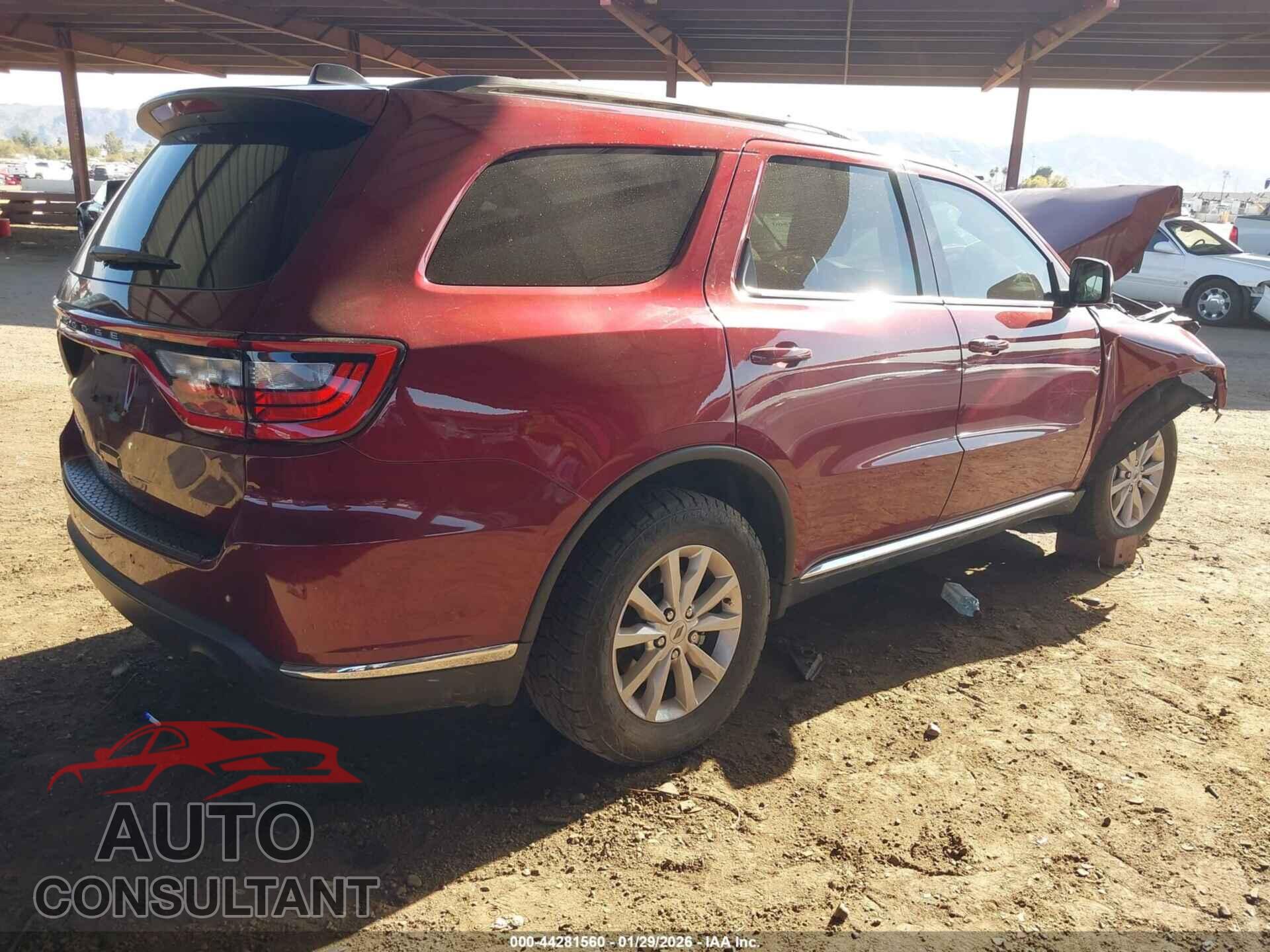 DODGE DURANGO 2022 - 1C4RDHAG9NC102179