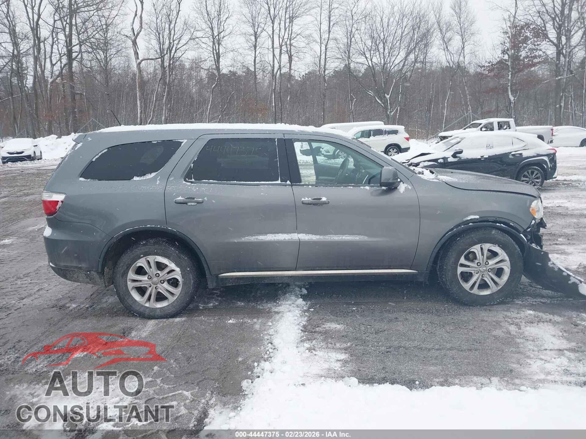 DODGE DURANGO 2013 - 1C4RDJAG8DC552587
