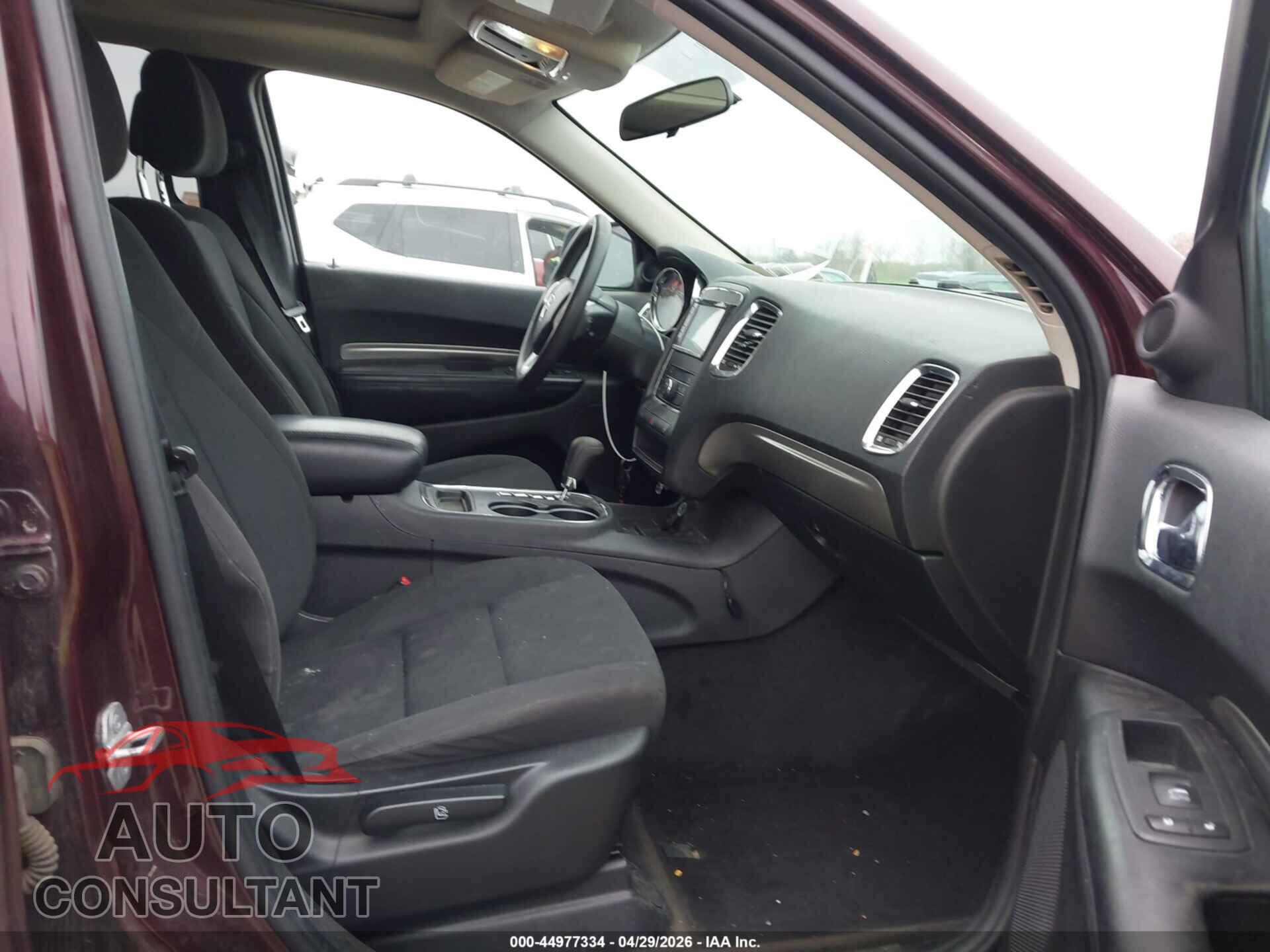 DODGE DURANGO 2012 - 1C4RDJAGXCC242178