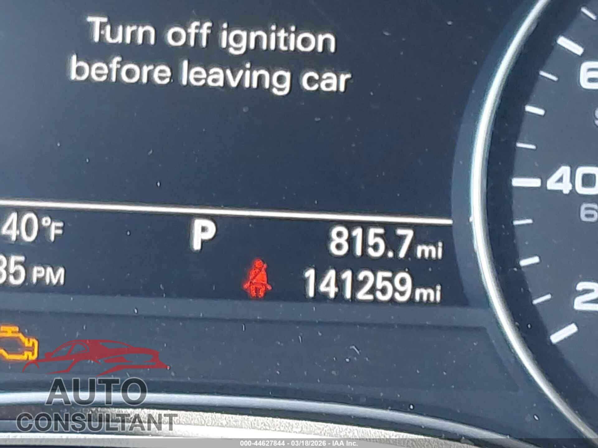 AUDI A6 2013 - WAUGFAFC7DN065549