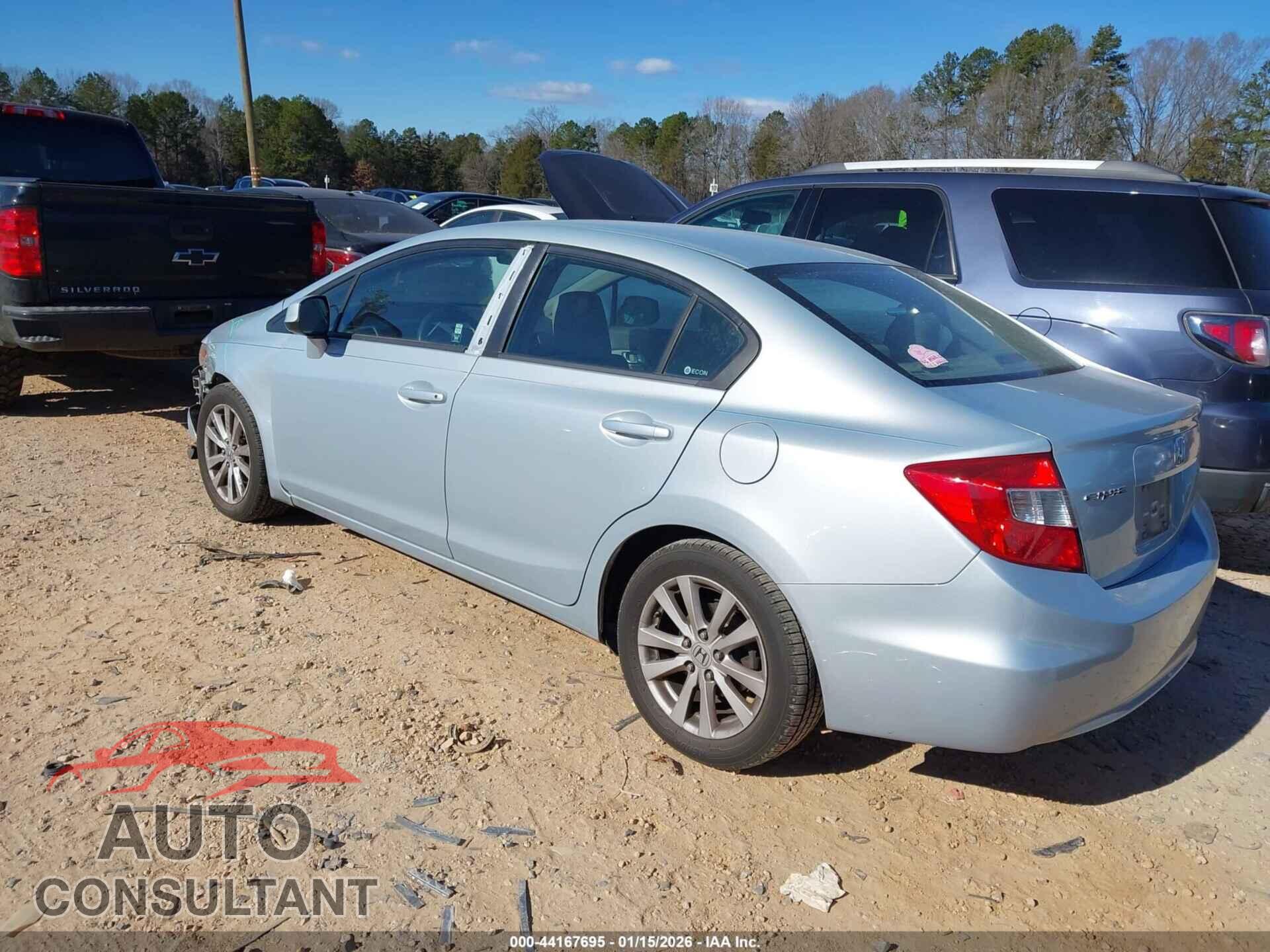 HONDA CIVIC 2012 - 2HGFB2F98CH543961