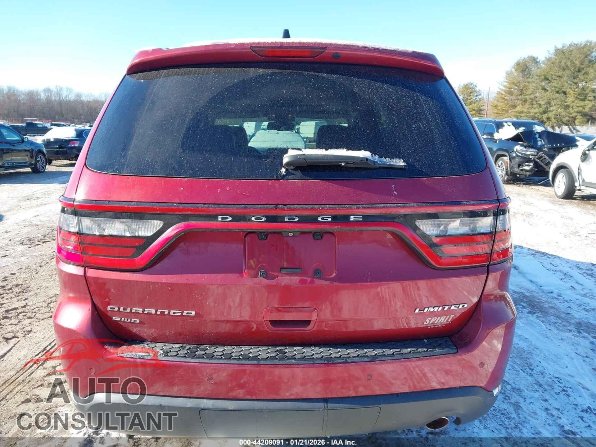 DODGE DURANGO 2014 - 1C4RDJDG9EC278619
