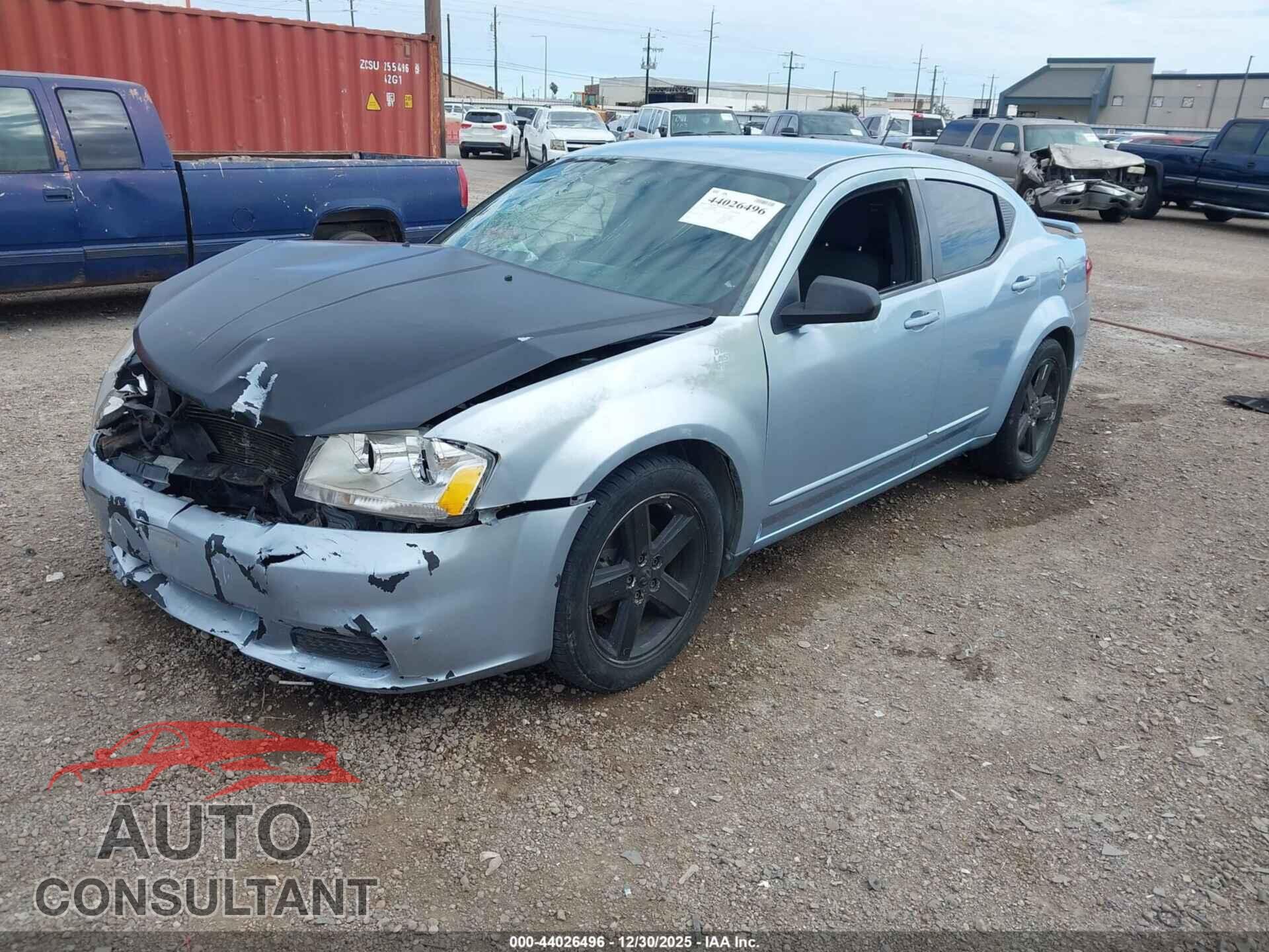 DODGE AVENGER 2013 - 1C3CDZAB0DN718683