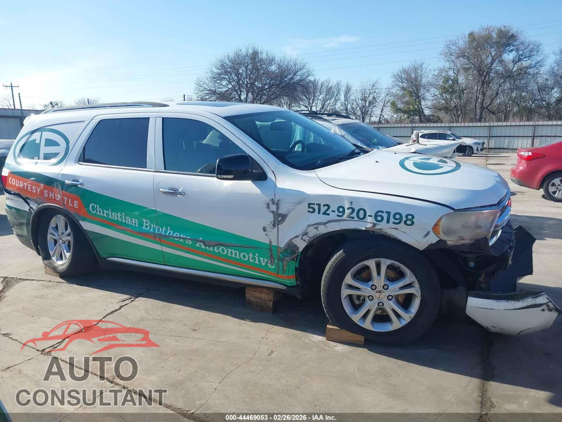 DODGE DURANGO 2013 - 1C4RDHDG0DC673313