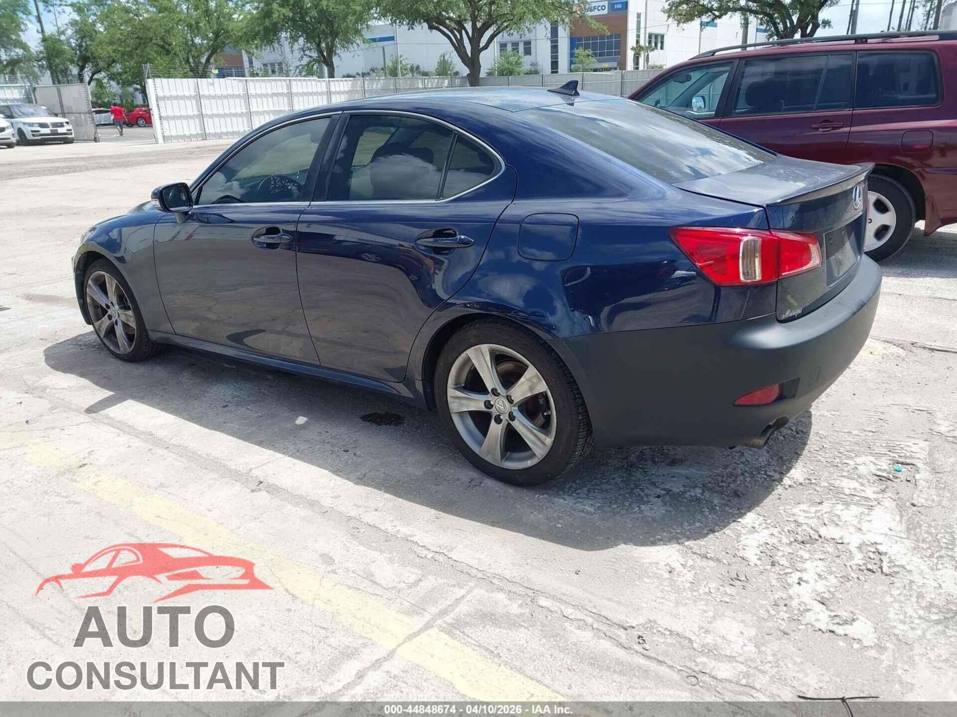 LEXUS IS 250 2011 - JTHBF5C26B5134758