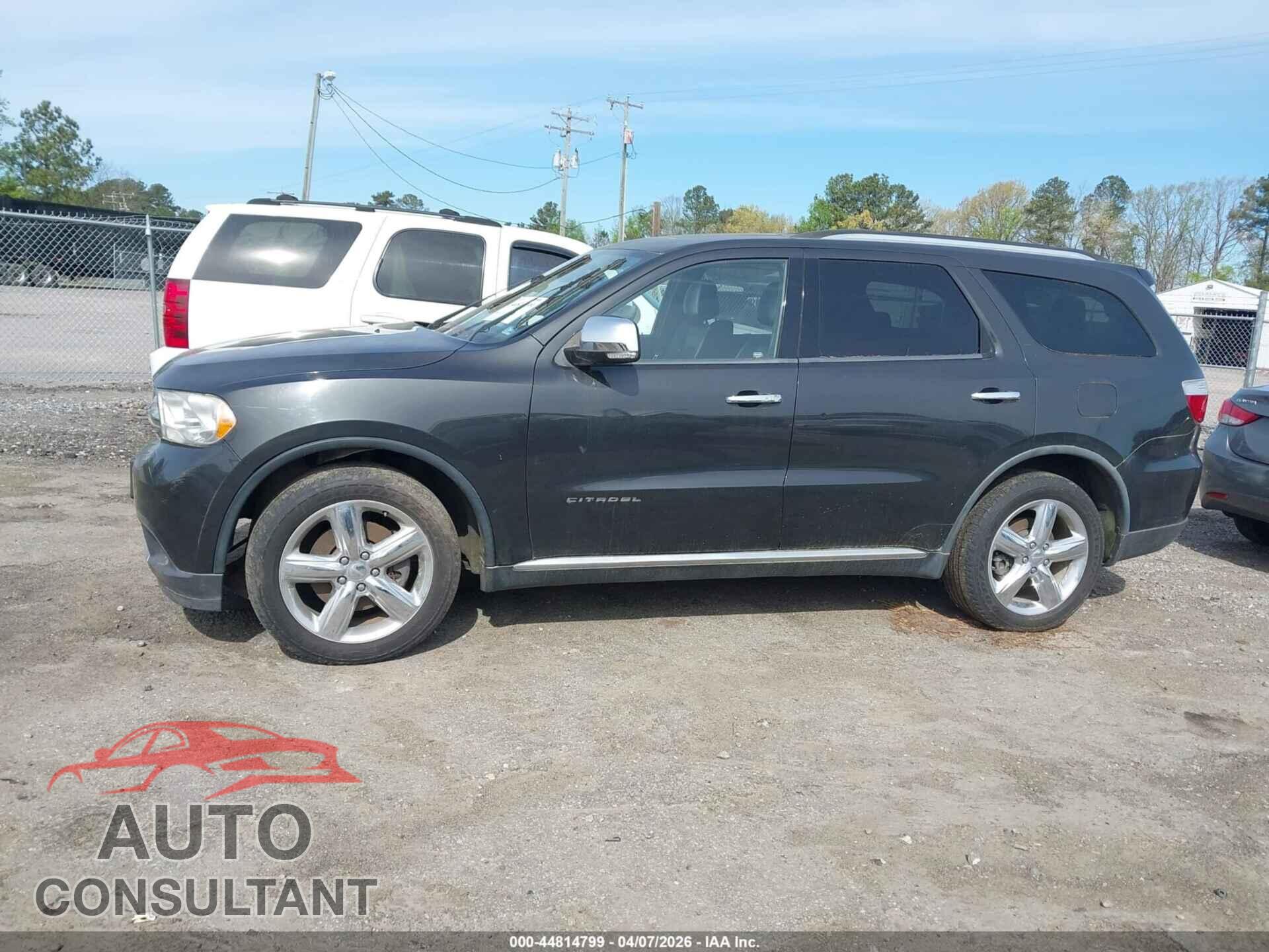 DODGE DURANGO 2011 - 1D4SE5GT3BC695649