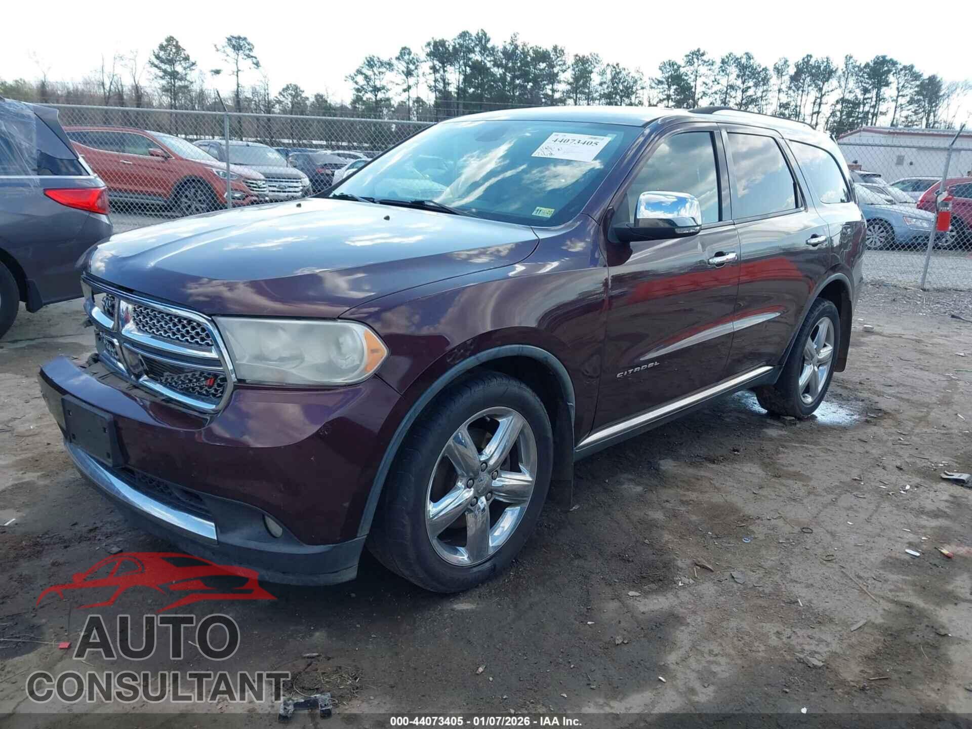 DODGE DURANGO 2012 - 1C4RDJEG1CC291960