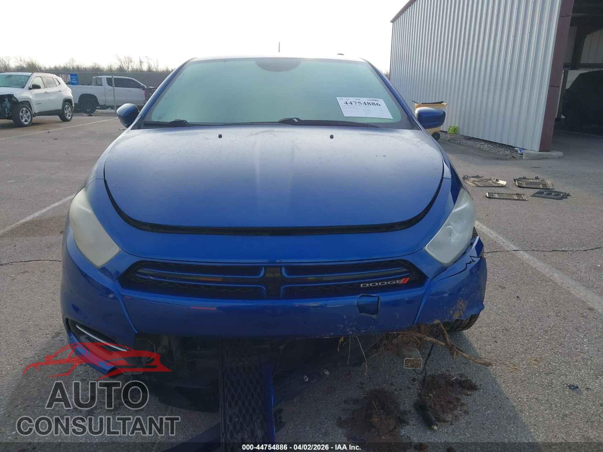 DODGE DART 2013 - 1C3CDFBA7DD240319
