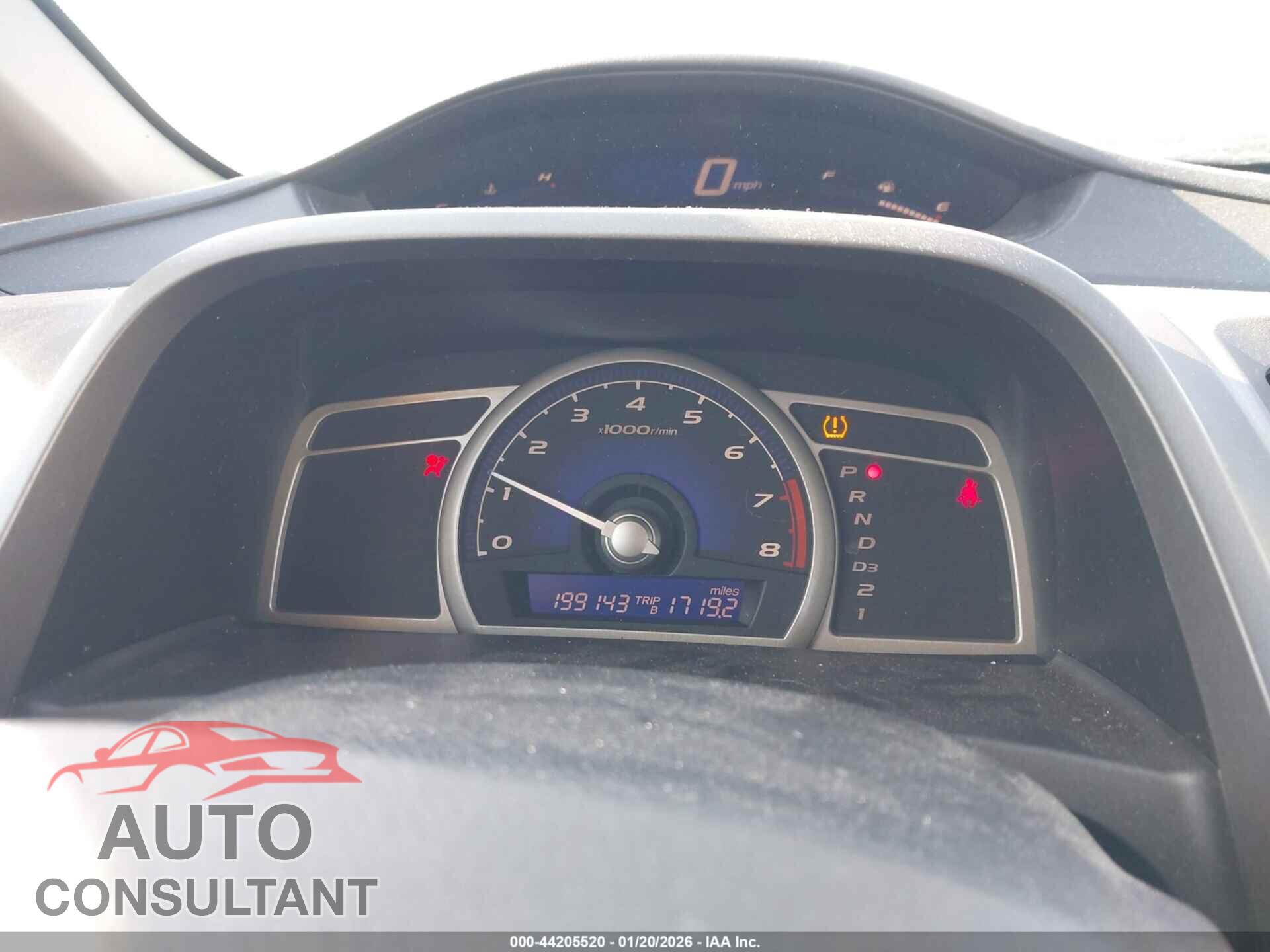 HONDA CIVIC 2010 - 19XFA1F6XAE010648
