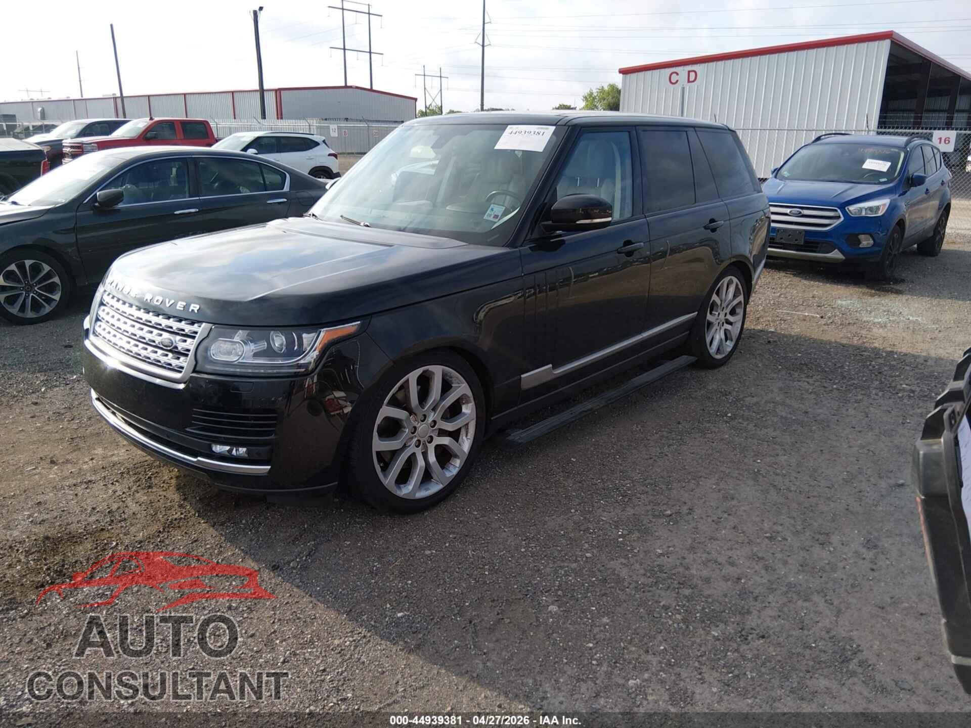 LAND ROVER RANGE ROVER 2015 - SALGS2TF9FA219703