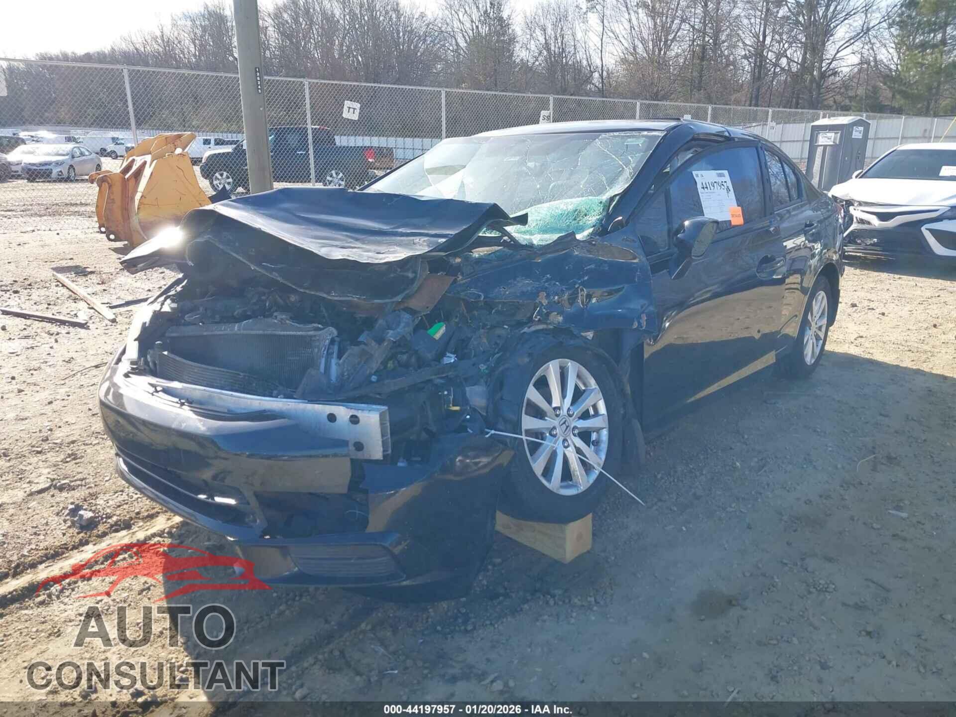 HONDA CIVIC 2012 - 19XFB2F96CE018617