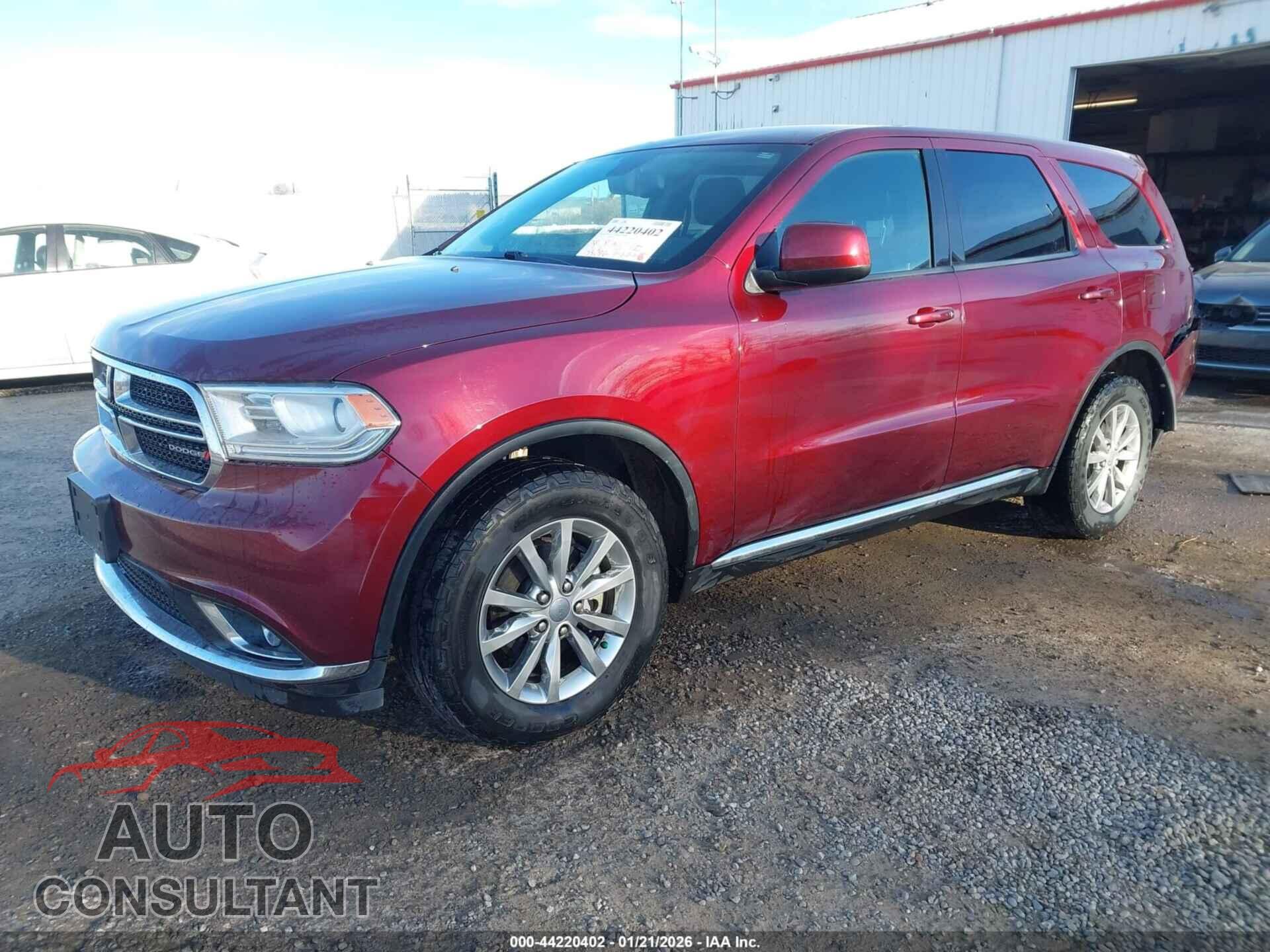 DODGE DURANGO 2016 - 1C4RDJAG5GC503223