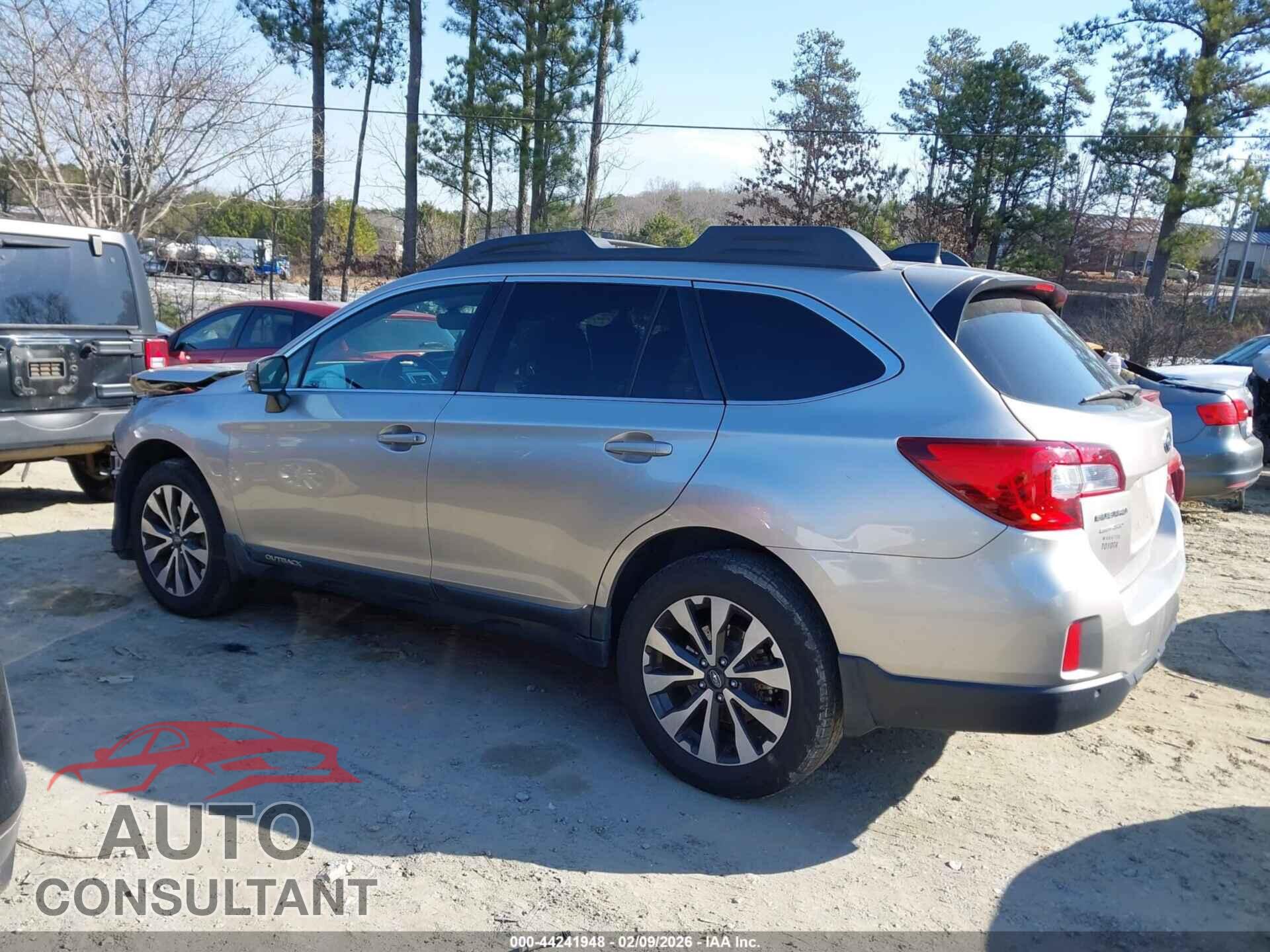 SUBARU OUTBACK 2017 - 4S4BSANC6H3387512