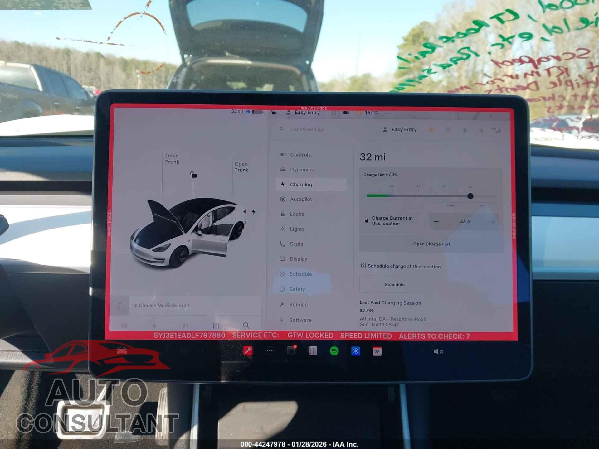 TESLA MODEL 3 2020 - 5YJ3E1EA0LF797880