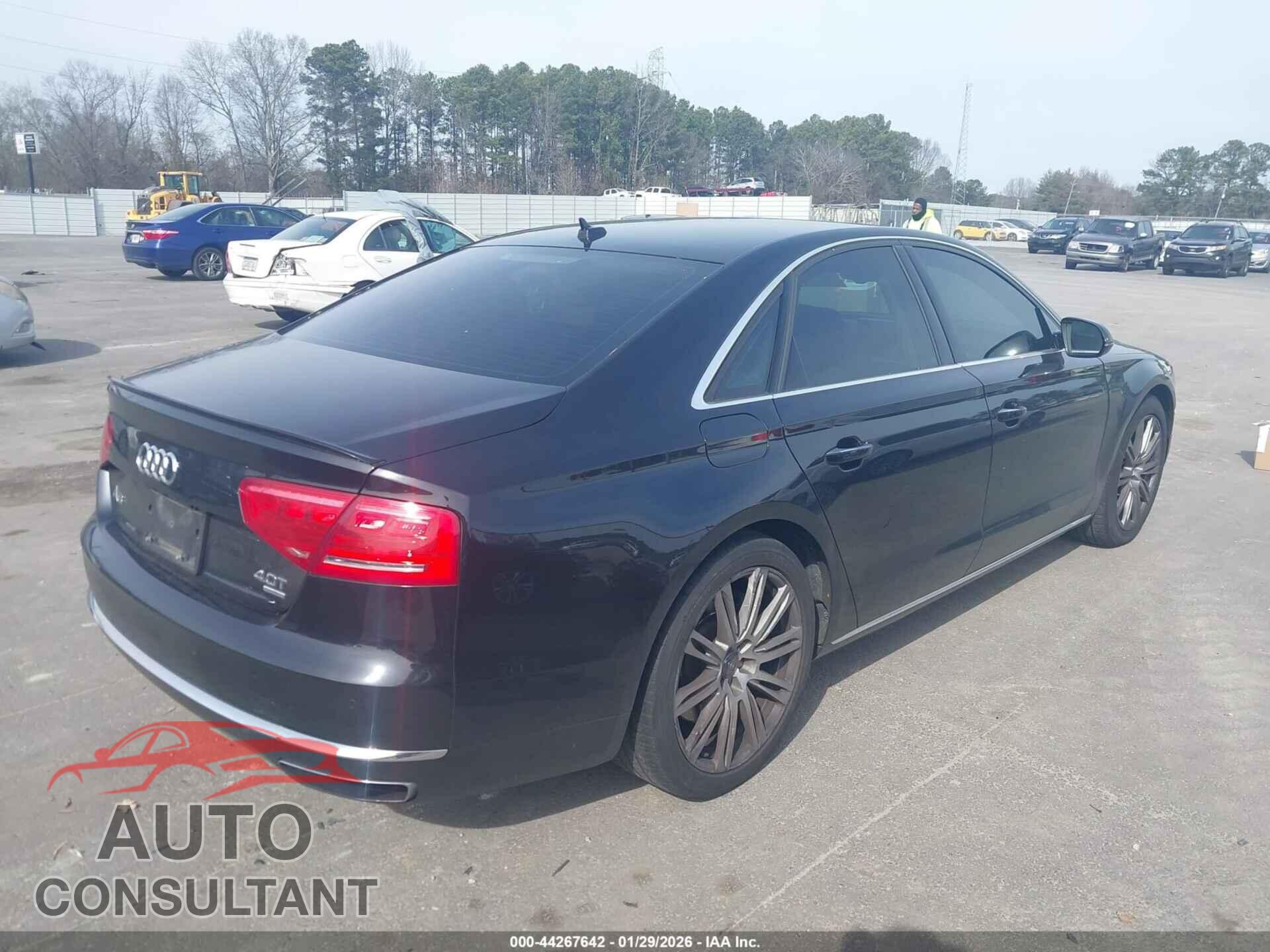 AUDI A8 2013 - WAUA2AFD5DN034438