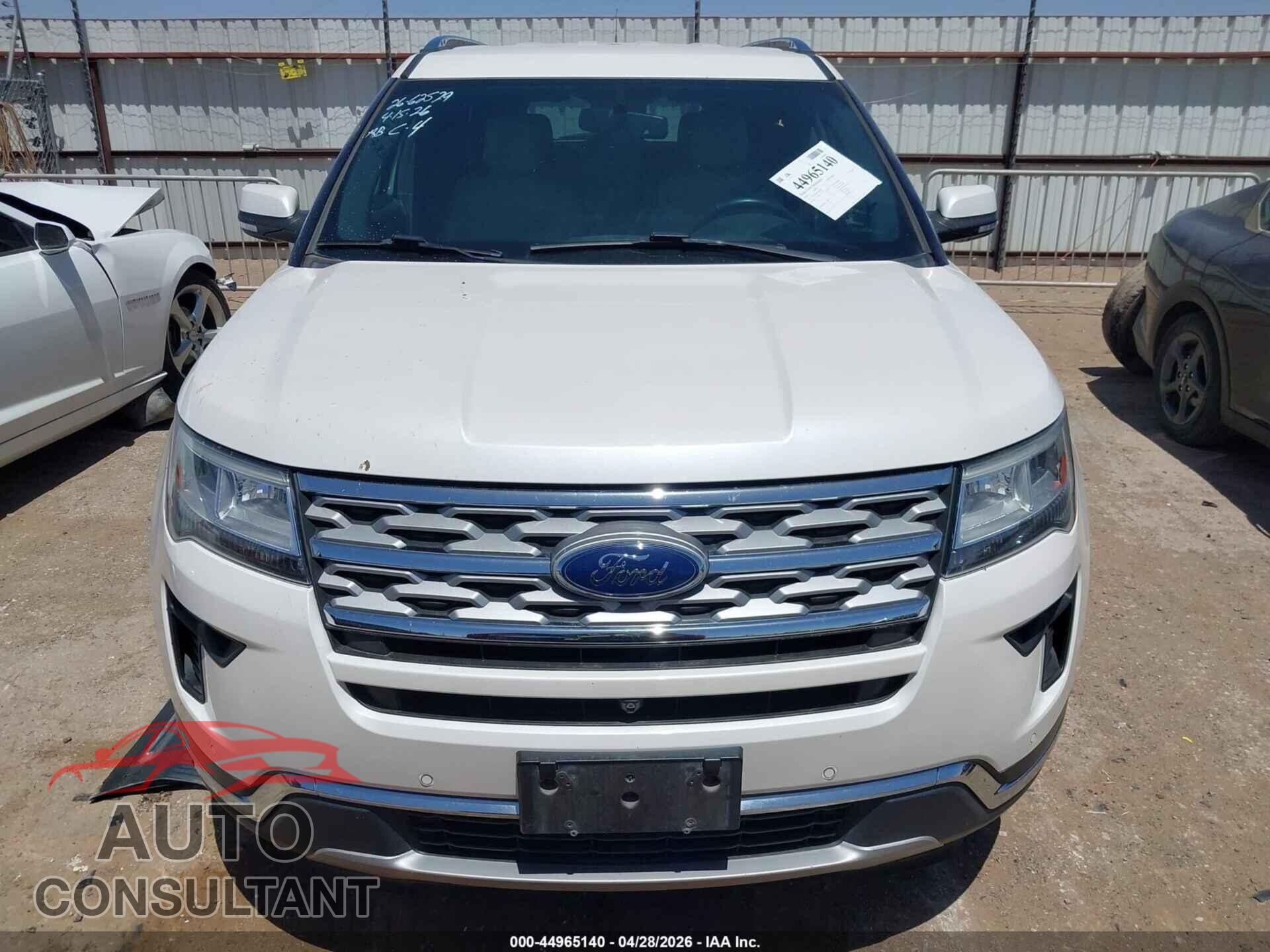 FORD EXPLORER 2018 - 1FM5K7F84JGB88757