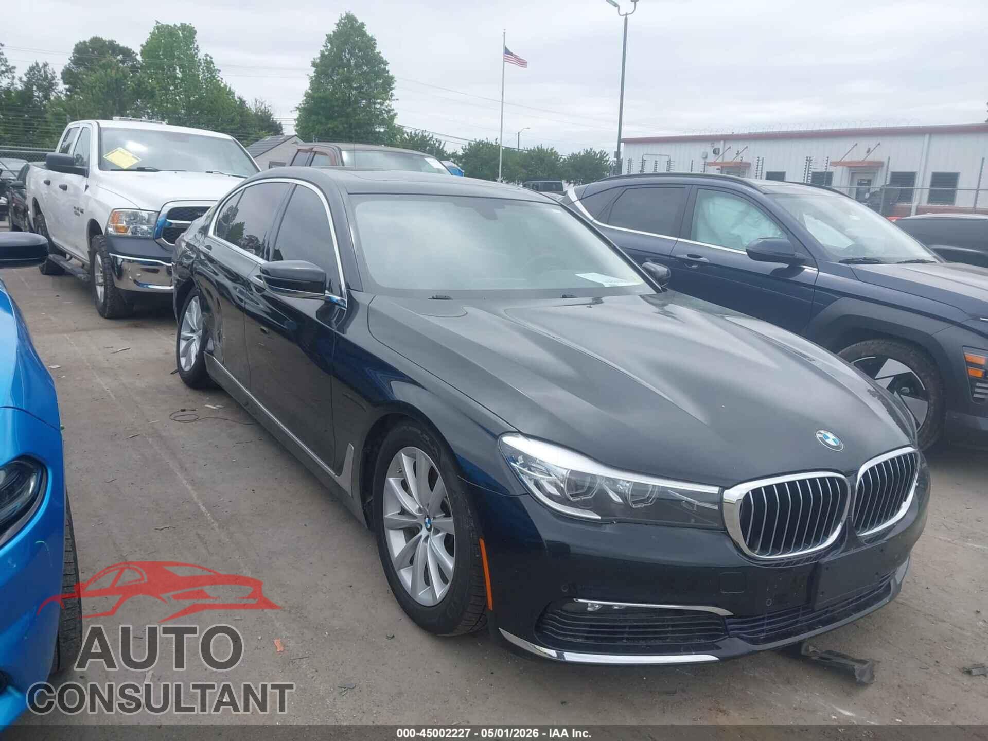 BMW 740I 2017 - WBA7E2C58HG739815