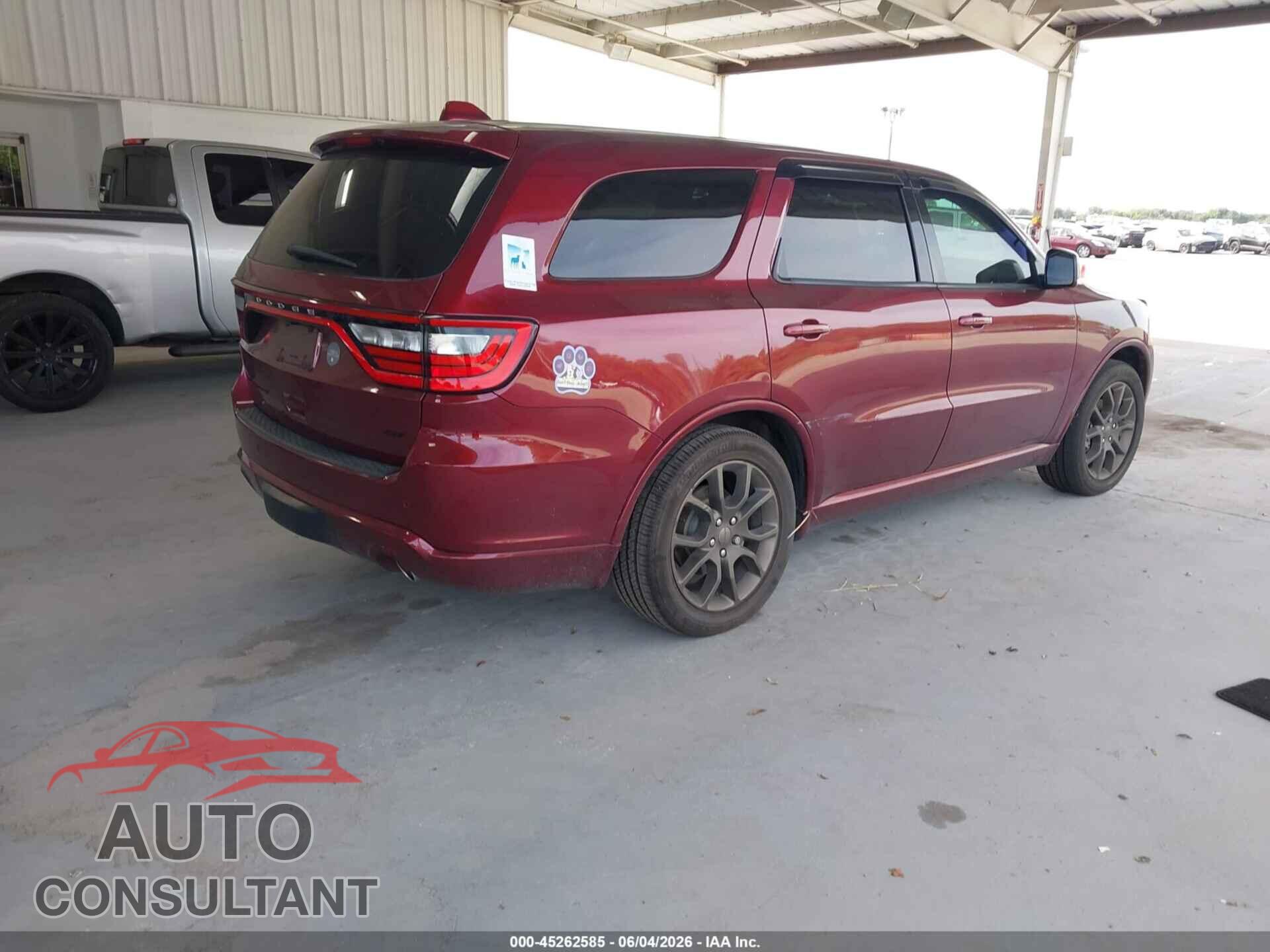 DODGE DURANGO 2017 - 1C4RDHDG6HC657042