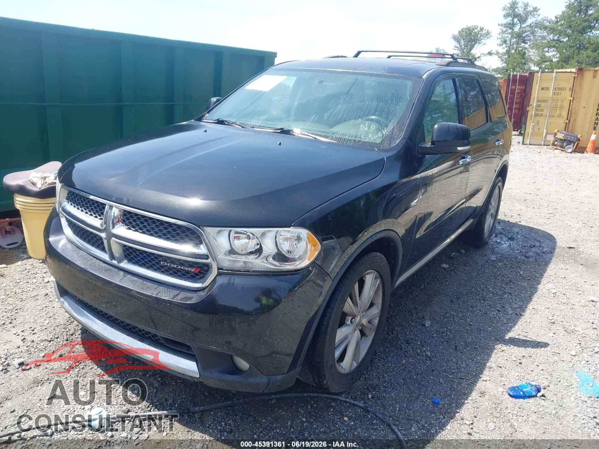 DODGE DURANGO 2013 - 1C4RDJDG5DC554308