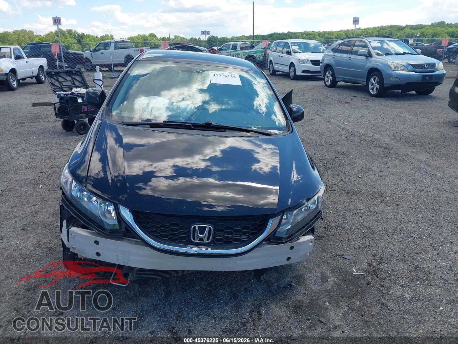 HONDA CIVIC 2013 - 19XFB2F53DE281162