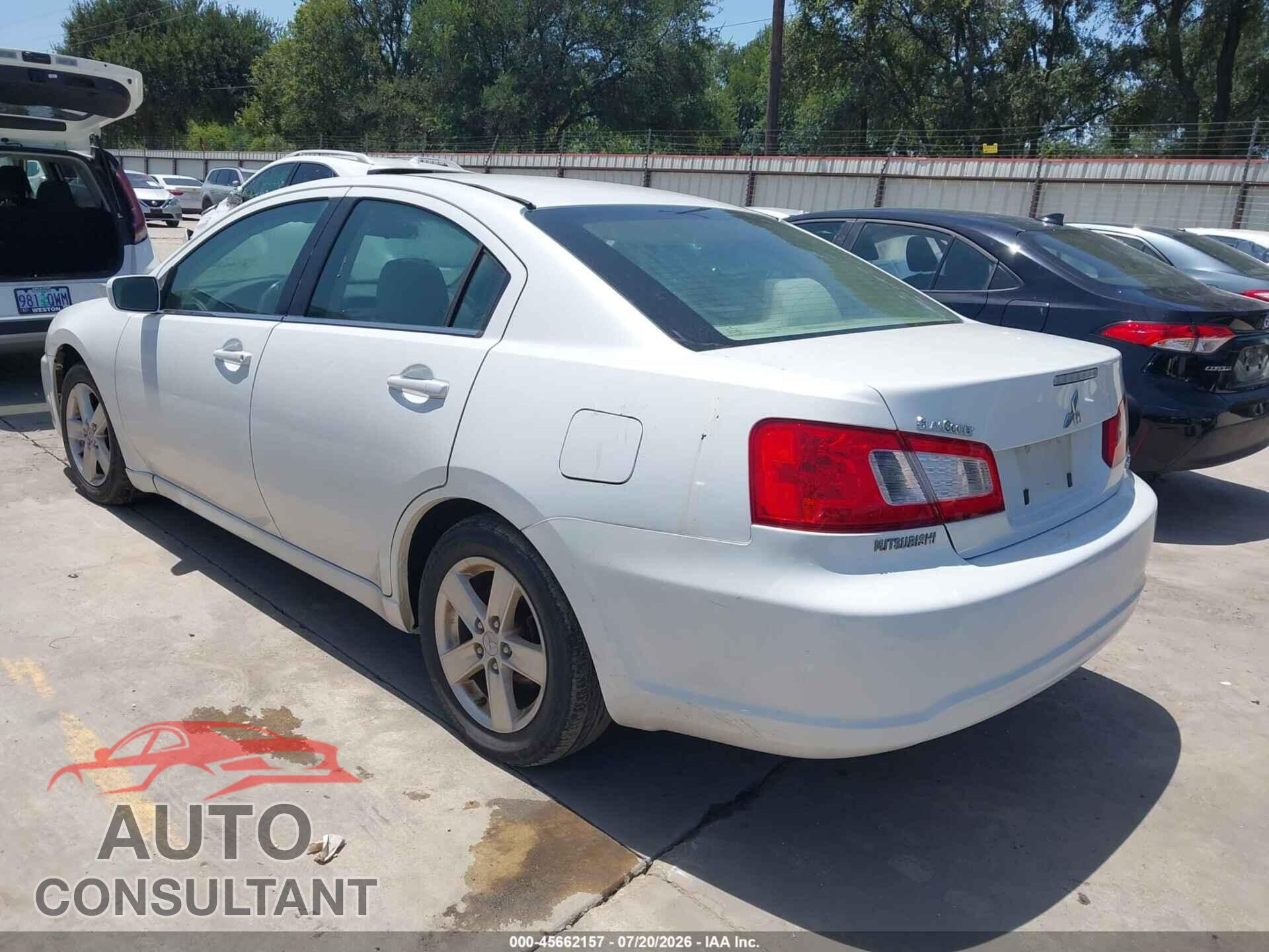 MITSUBISHI GALANT 2012 - 4A32B3FF2CE009478