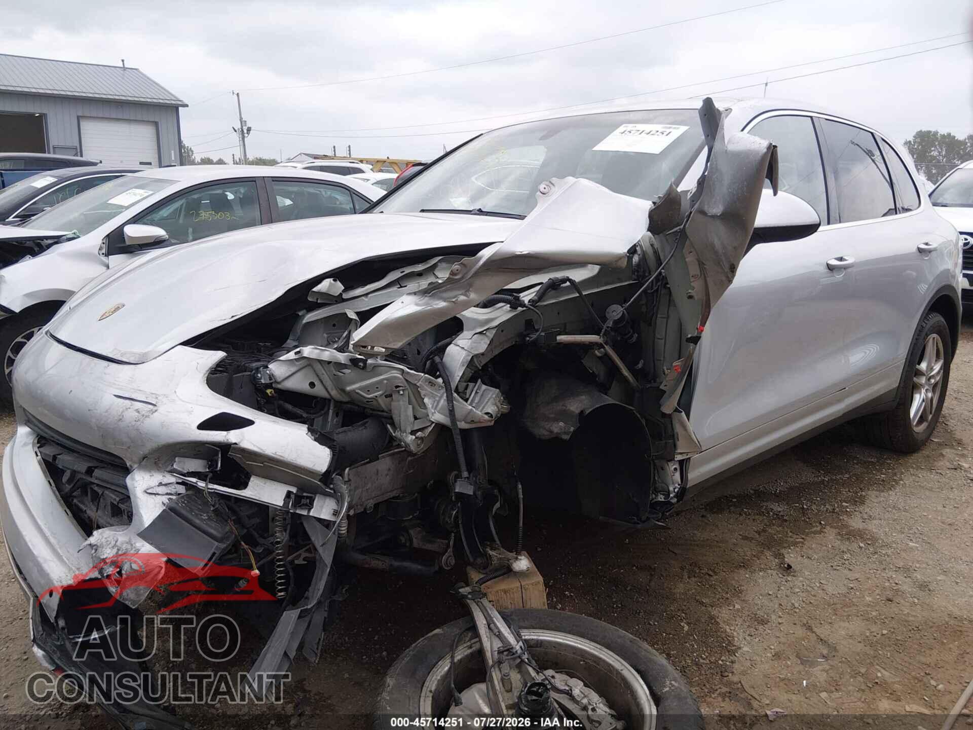 PORSCHE CAYENNE 2012 - WP1AB2A24CLA44420