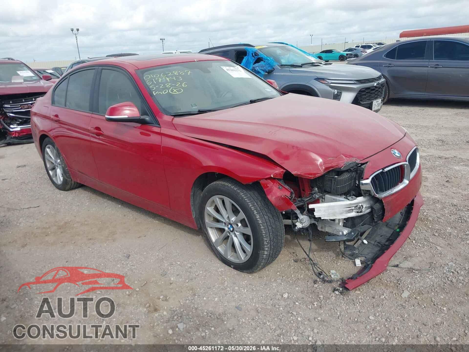 BMW 320I 2016 - WBA8A9C57GK617743