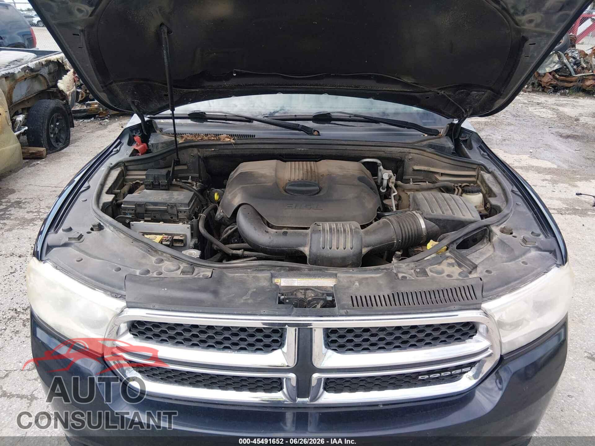 DODGE DURANGO 2011 - 1D4RD4GG7BC598226