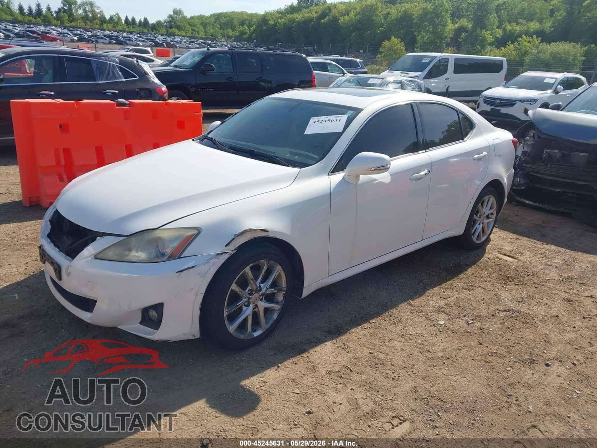 LEXUS IS 250 2012 - JTHCF5C24C5060357