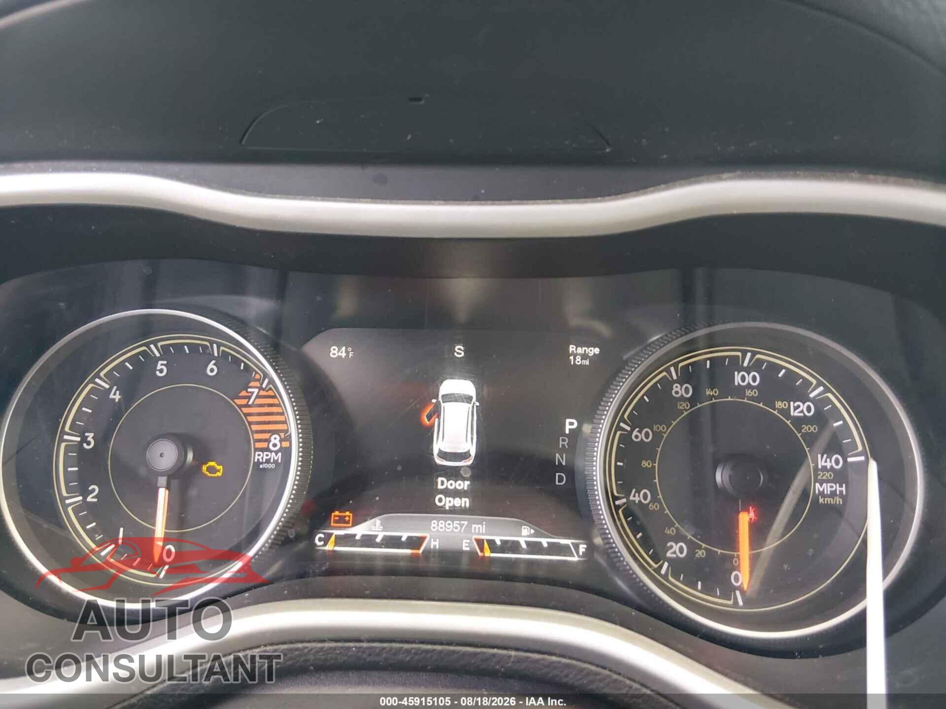 JEEP CHEROKEE 2016 - 1C4PJMBS8GW151371