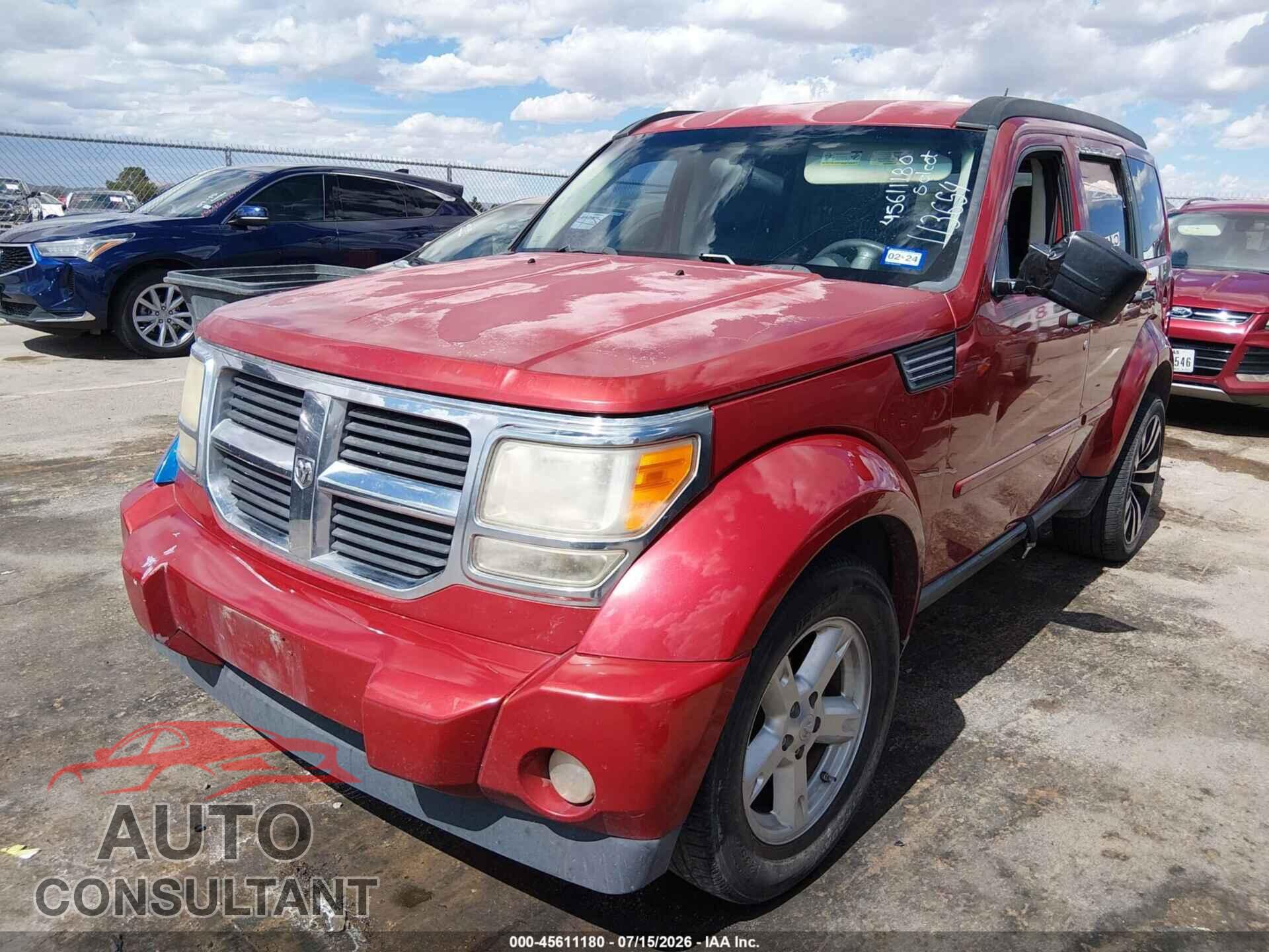 DODGE NITRO 2010 - 1D4PU2GK8AW113654