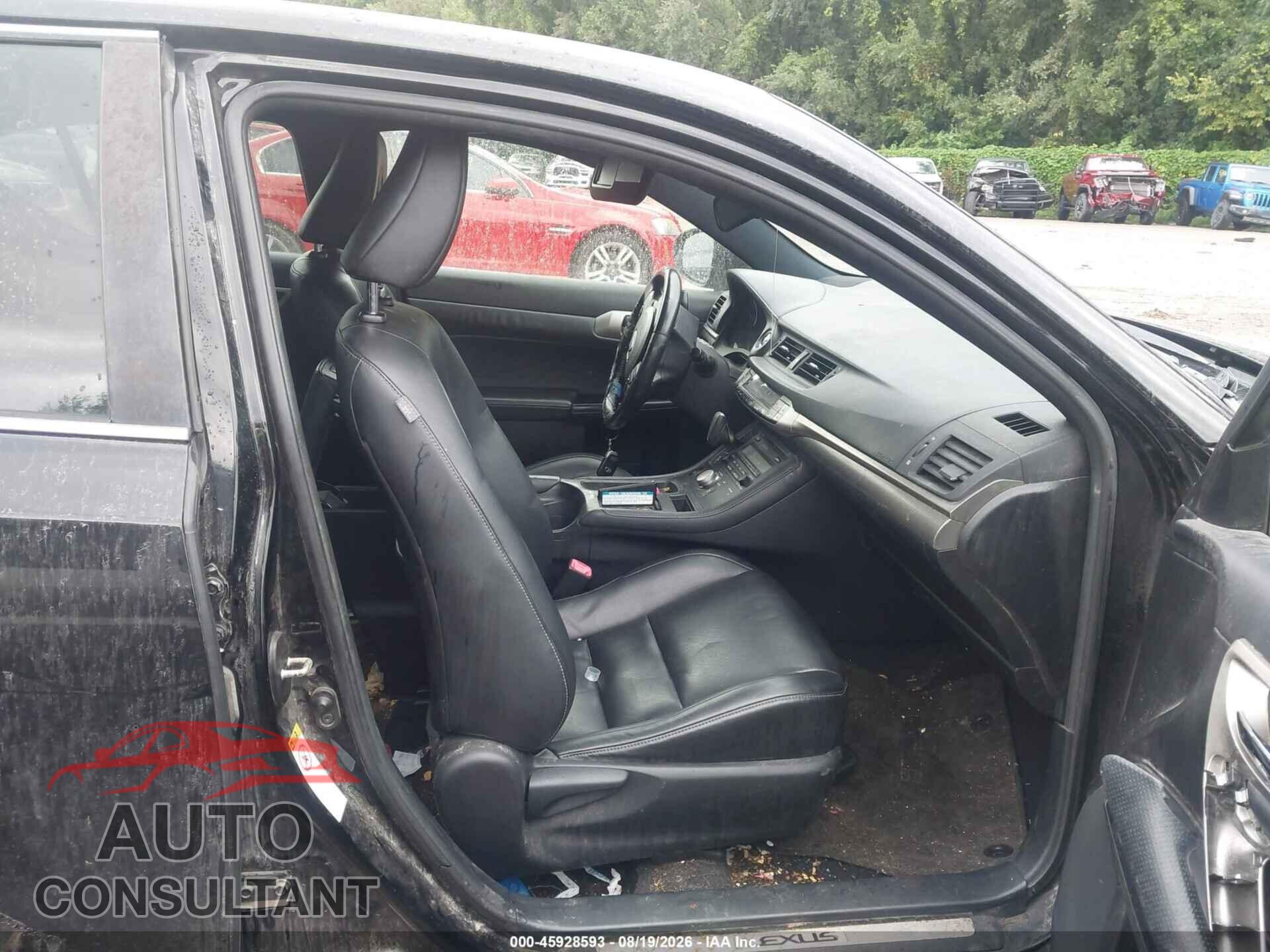 LEXUS CT 200H 2014 - JTHKD5BH4E2190991