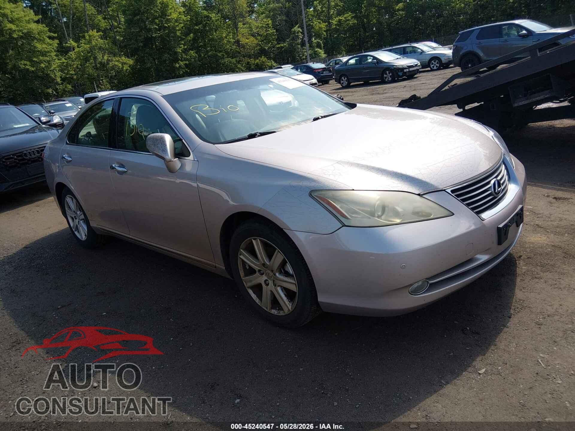 LEXUS ES 350 2009 - JTHBJ46G192324706