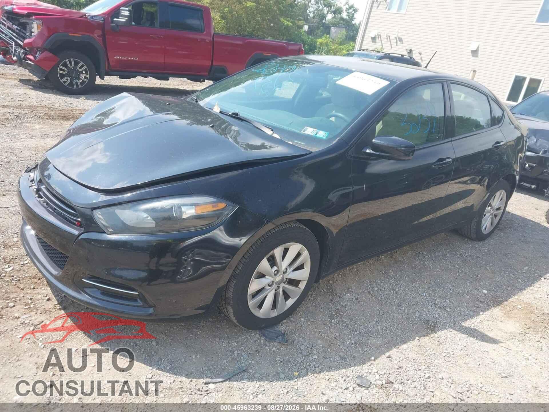 DODGE DART 2014 - 1C3CDFBB9ED801579