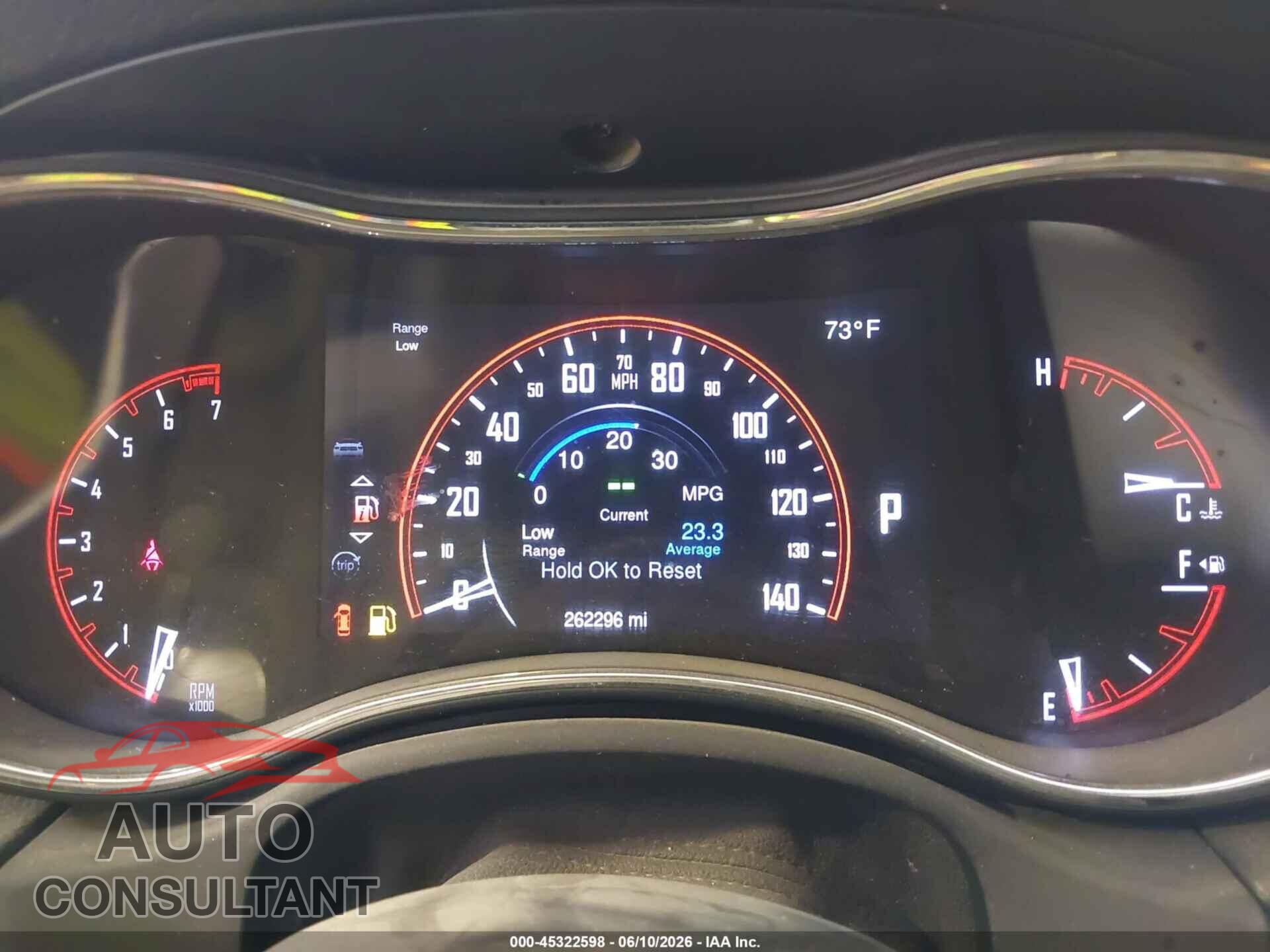 DODGE DURANGO 2014 - 1C4RDJAG5EC314682