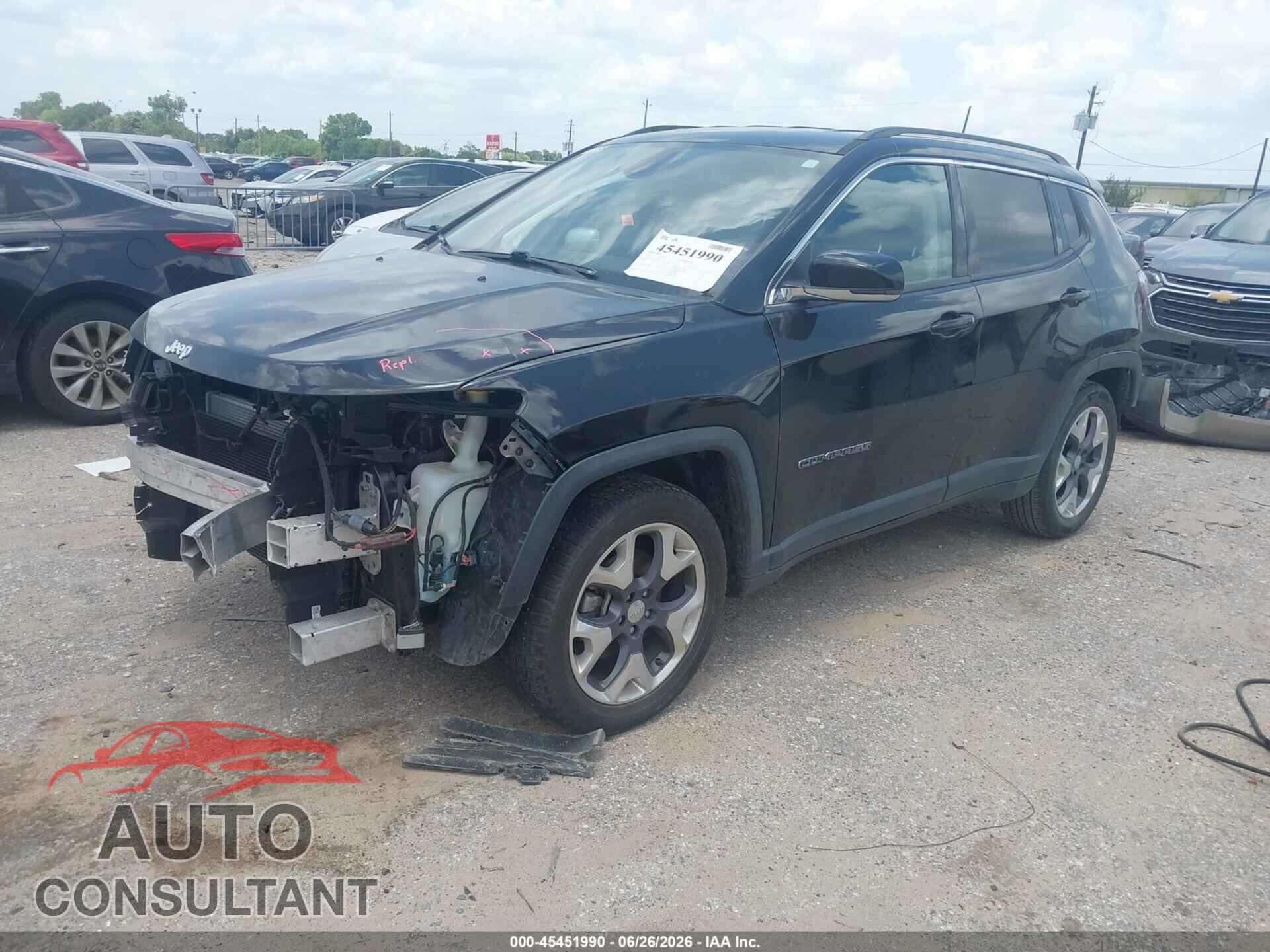 JEEP COMPASS 2020 - 3C4NJCCB7LT211513