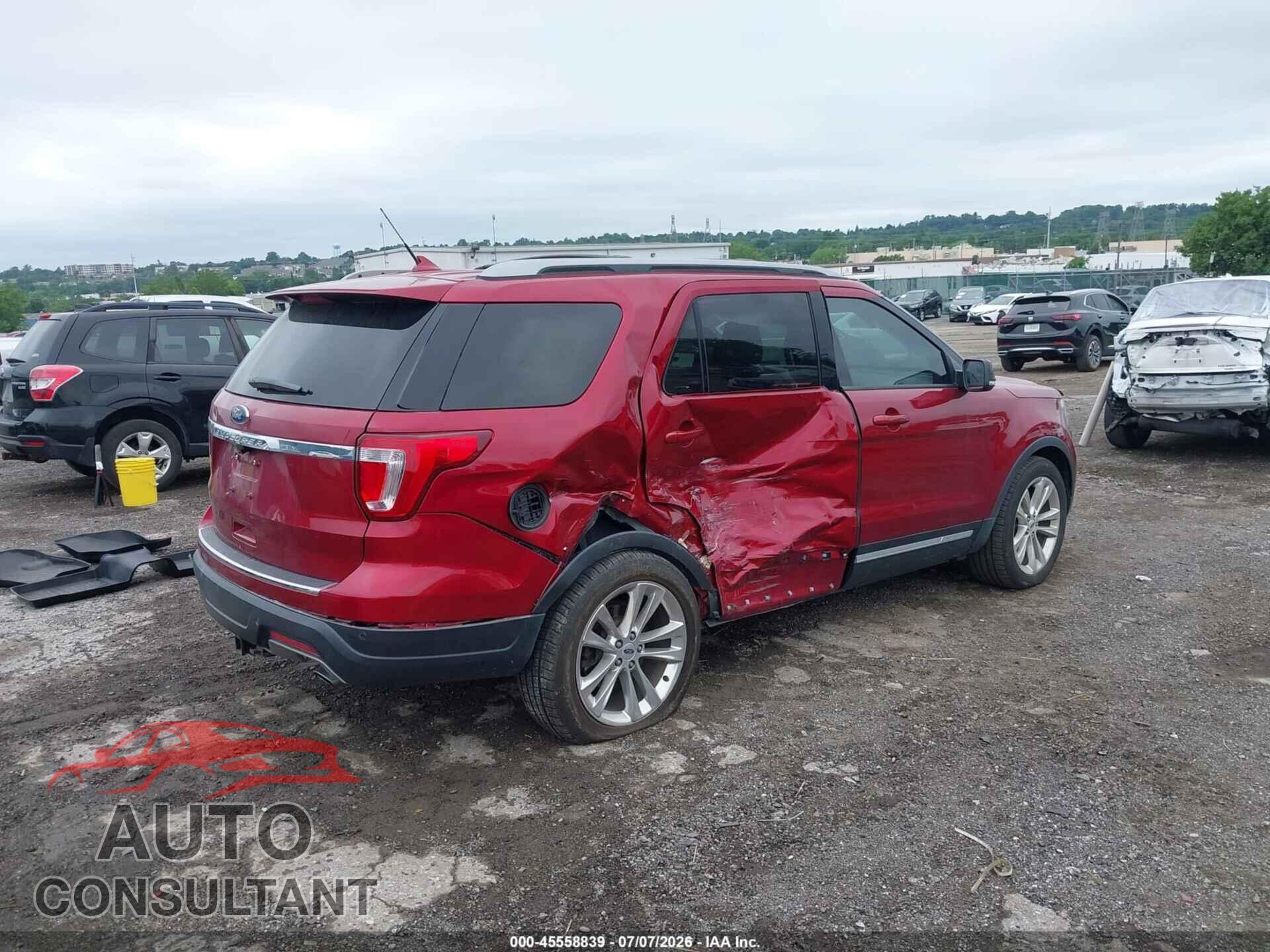FORD EXPLORER 2018 - 1FM5K8D81JGB83802
