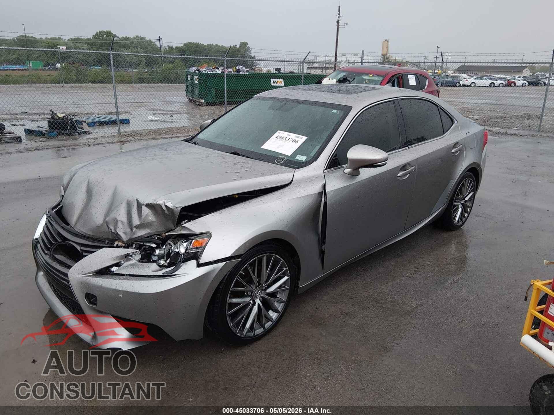 LEXUS IS 250 2015 - JTHCF1D25F5026214