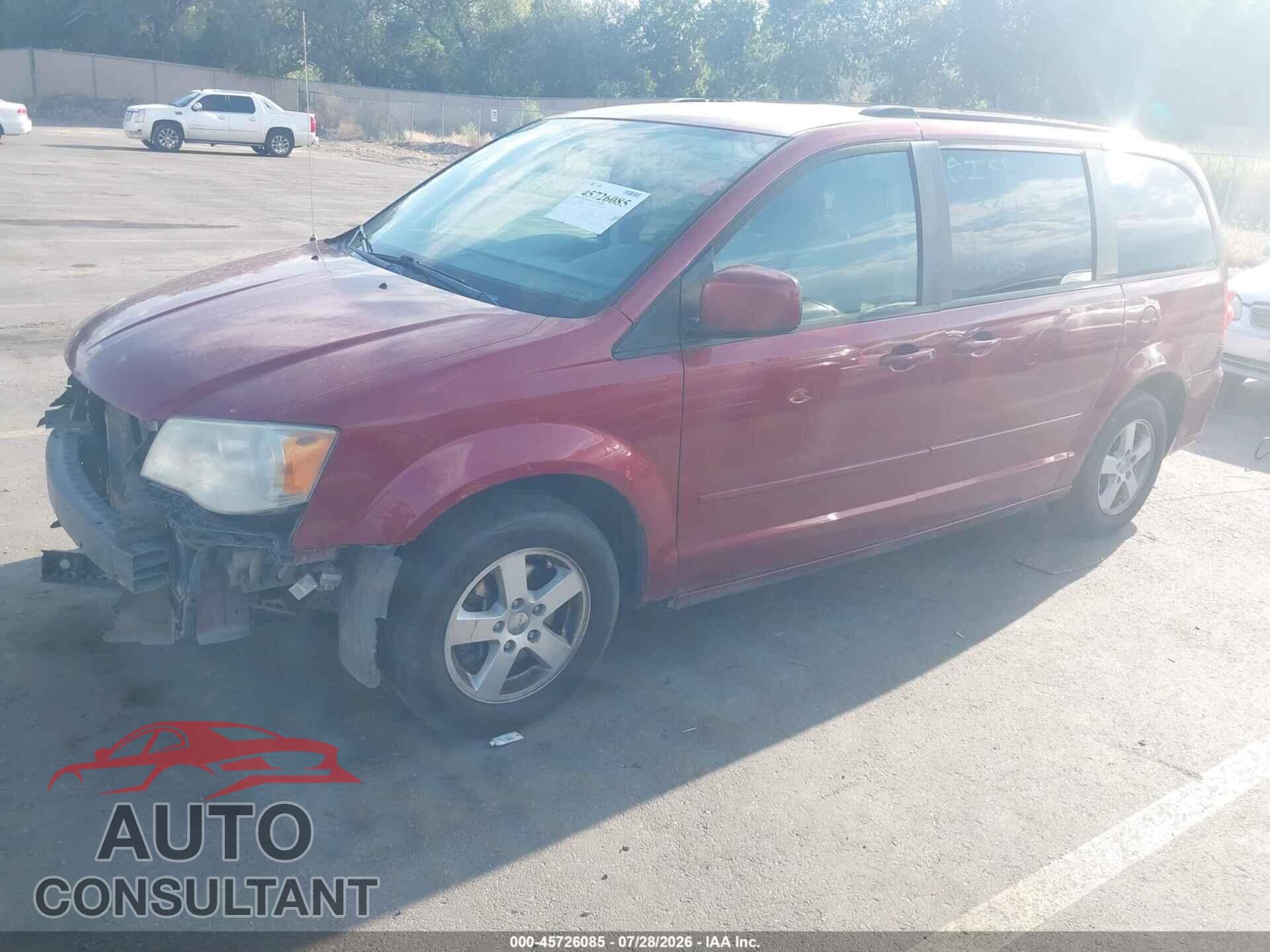 DODGE GRAND CARAVAN 2011 - 2D4RN3DGXBR674489
