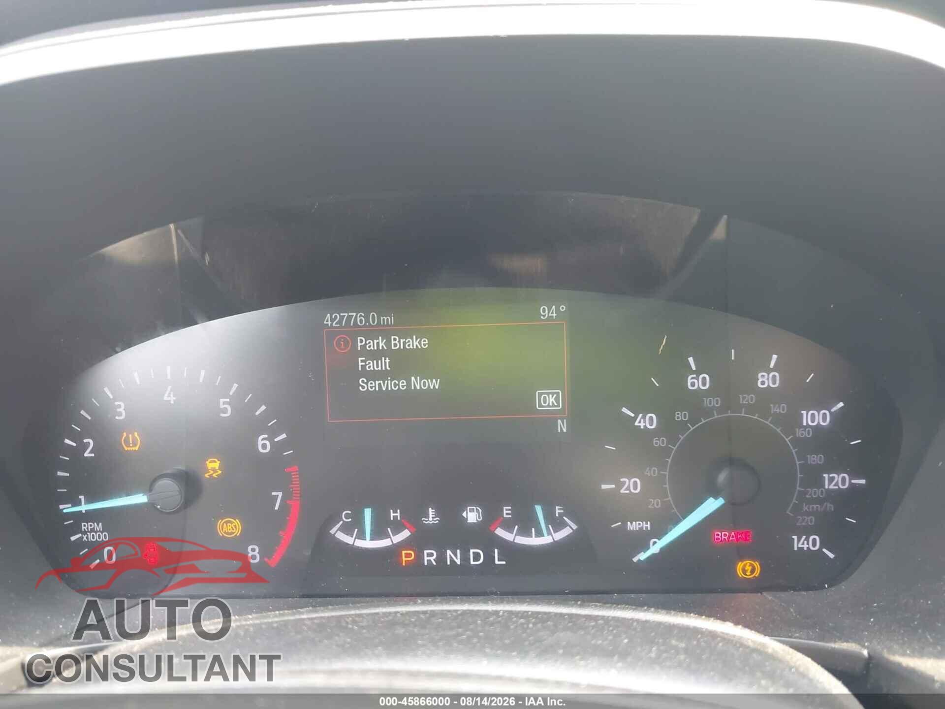 FORD ESCAPE 2020 - 1FMCU9G6XLUA66497
